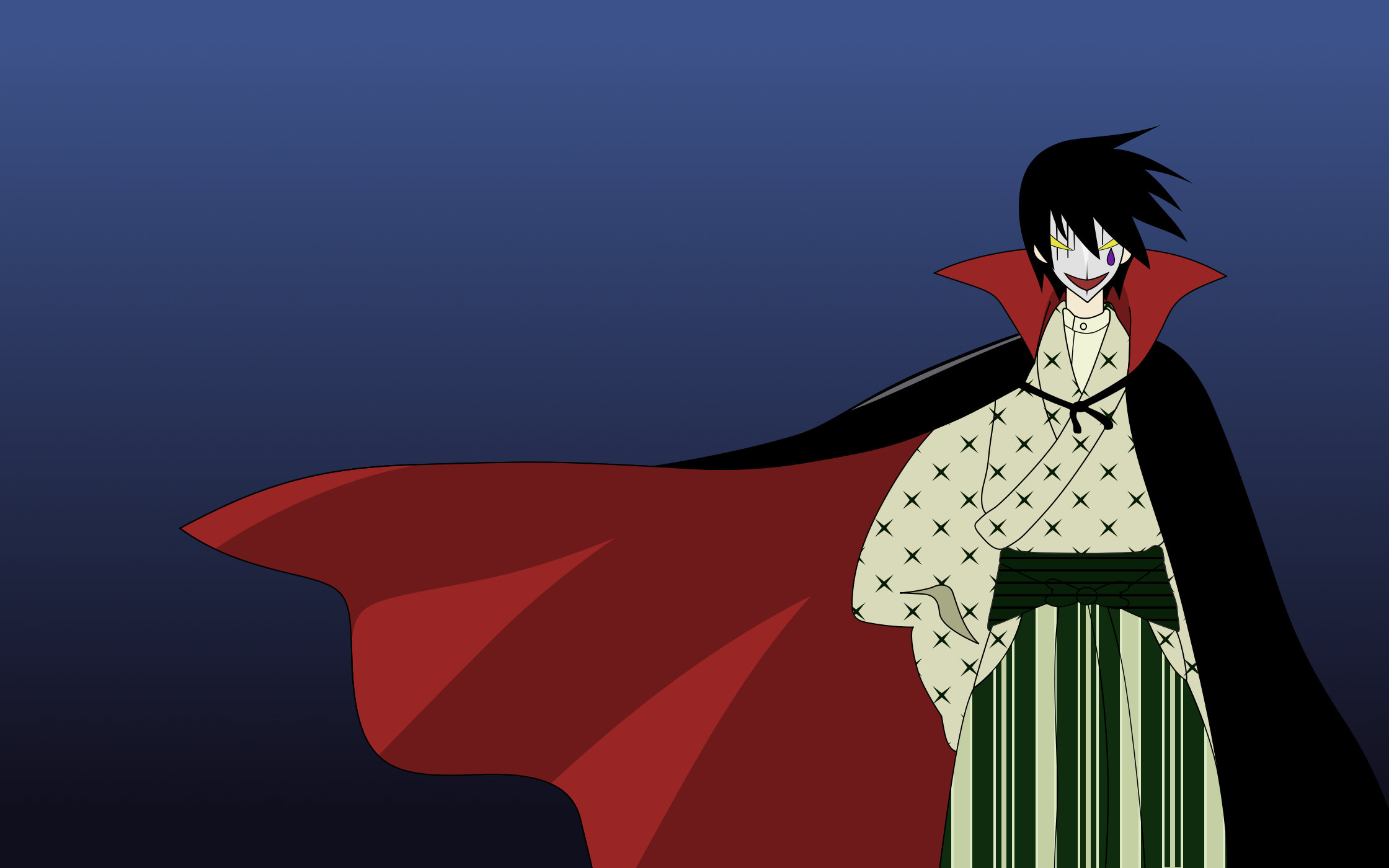 Nozomu Itoshiki with a cape HD Wallpaper