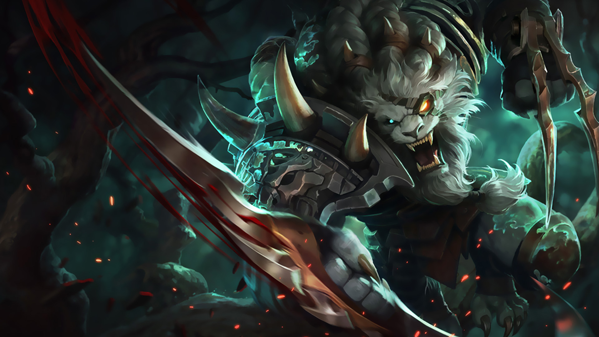 Rengar from League of Legends HD Wallpaper