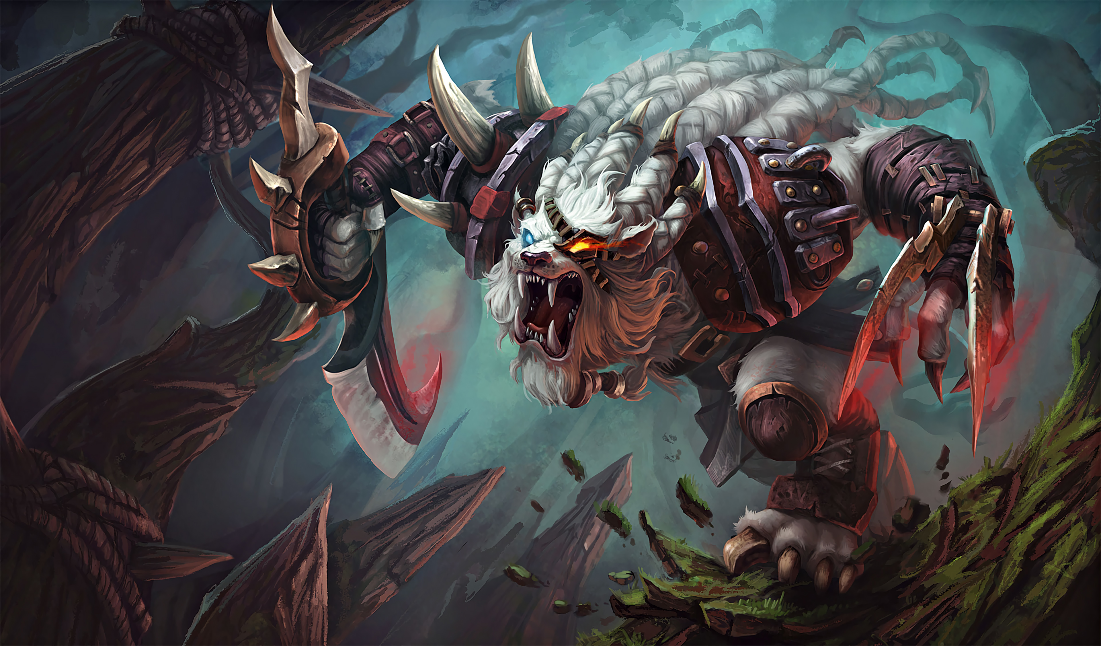 Rengar from League of Legends HD Wallpaper