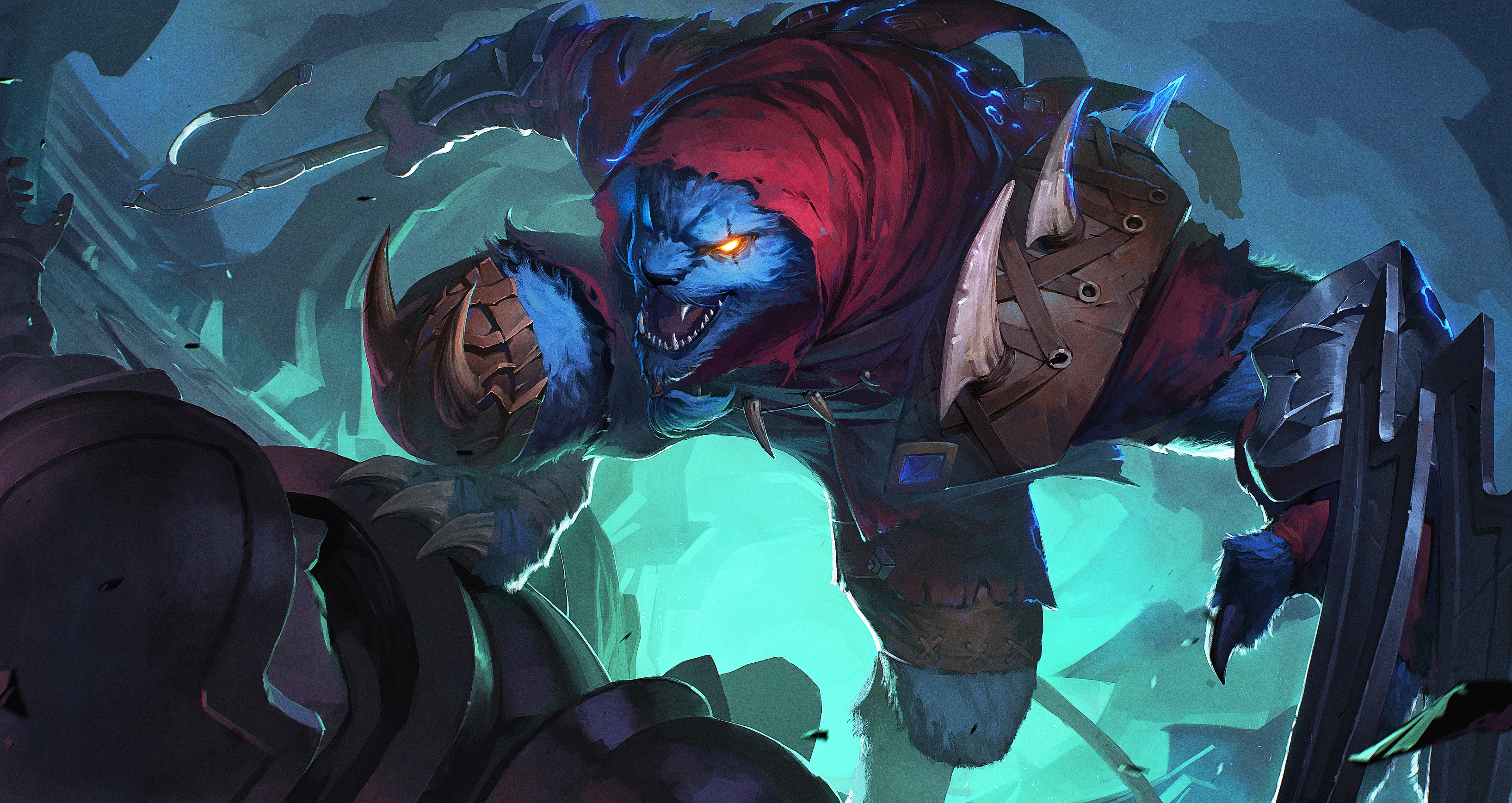 Rengar from League of Legends HD Wallpaper
