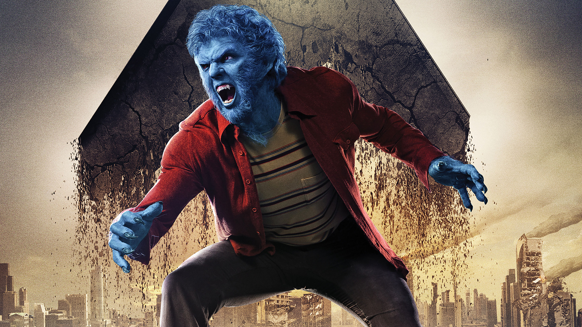 Beast from Marvel Comics HD Wallpaper