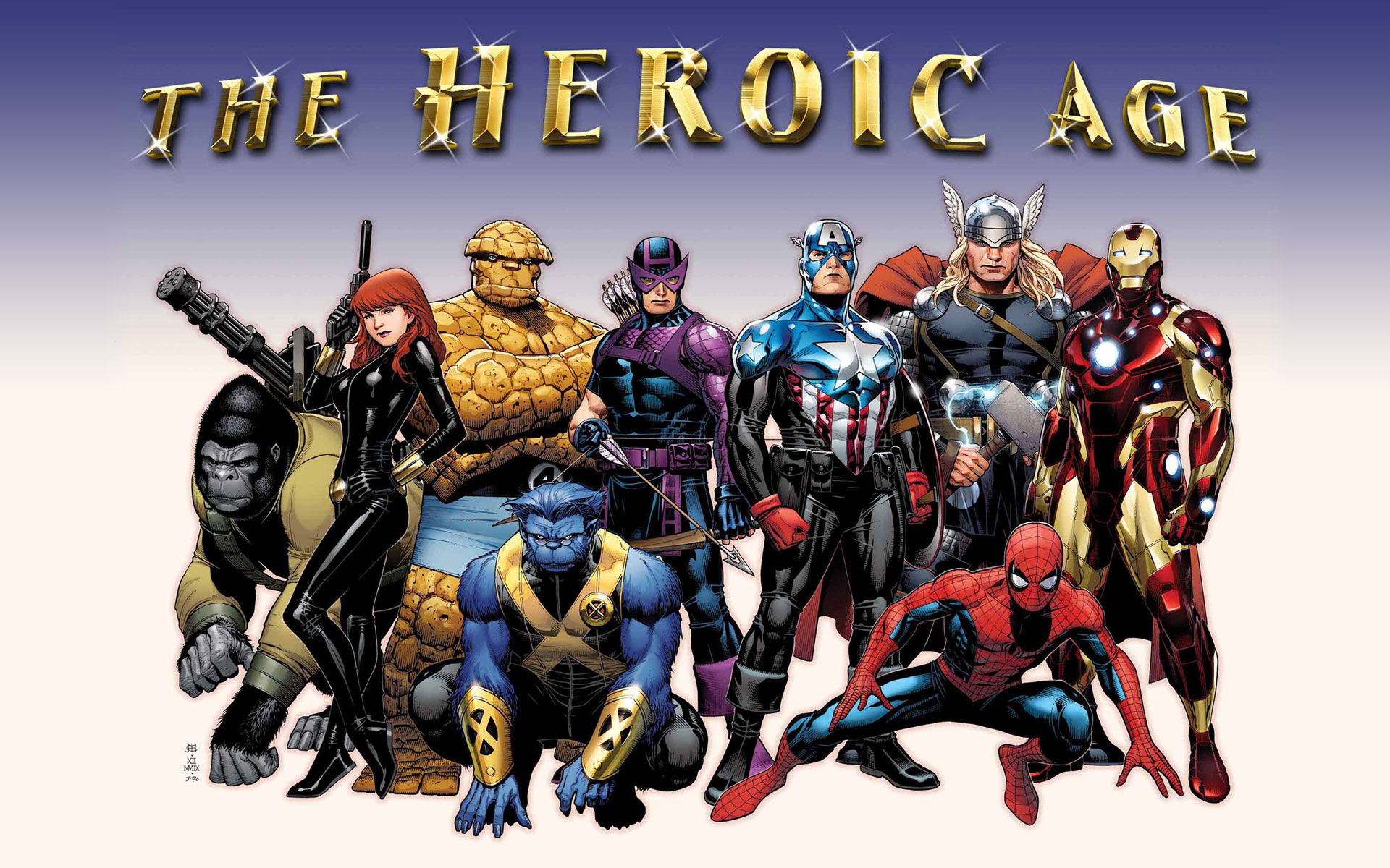 The Heroic Age Marvel Comics Characters HD Wallpaper