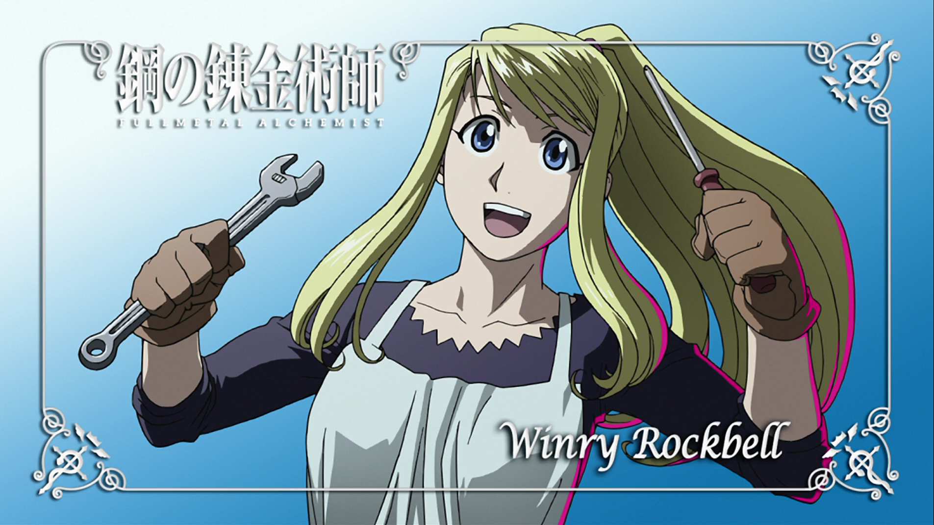 Winry Rockbell from Fullmetal Alchemist HD Wallpaper
