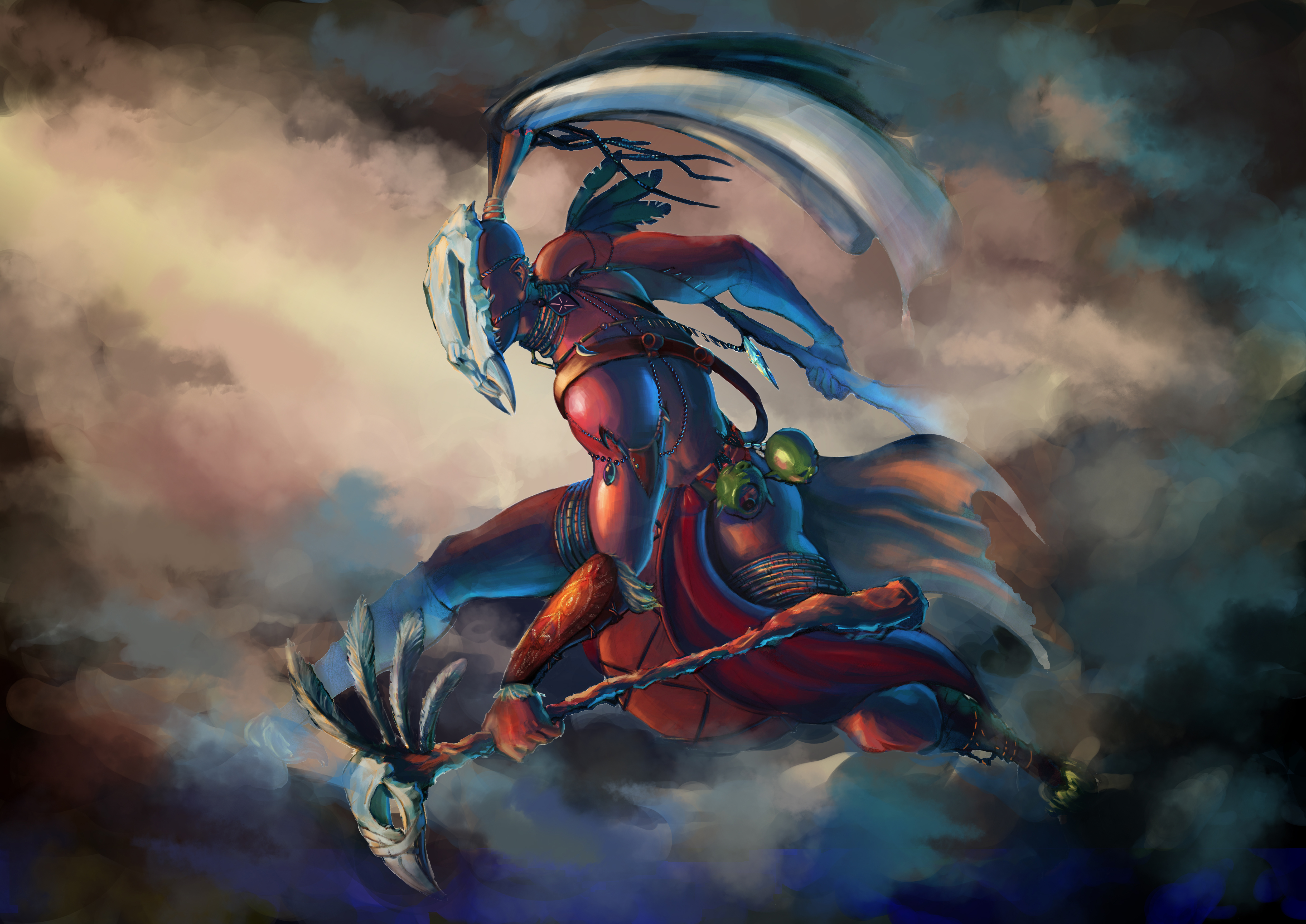 Witch Doctor from Diablo III HD Wallpaper