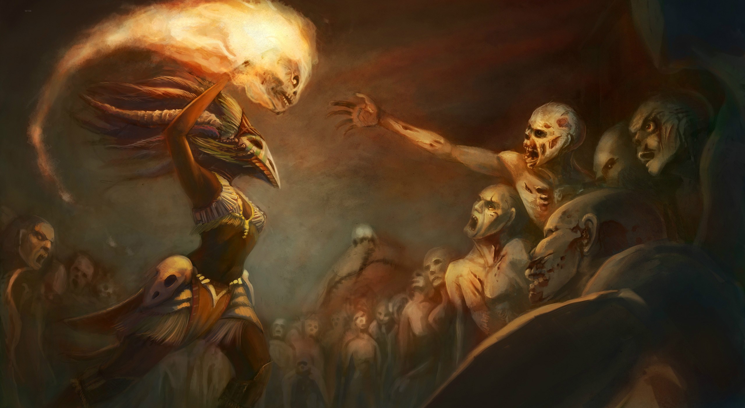 Witch Doctor from Diablo III HD Wallpaper