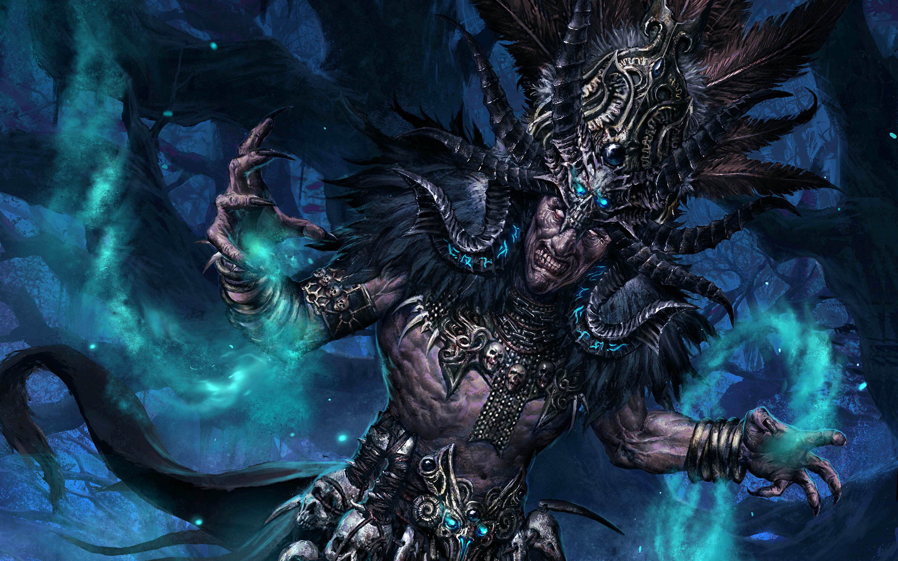Witch Doctor from Diablo III HD Wallpaper