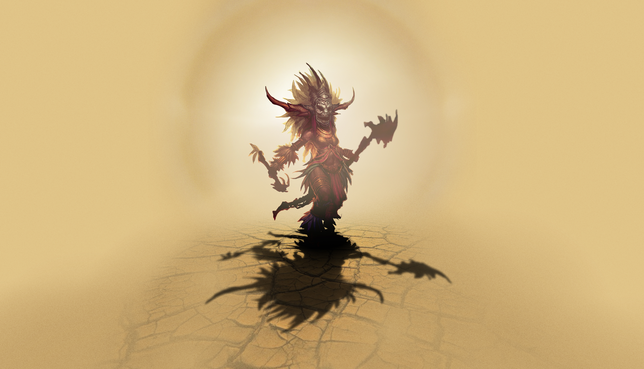 Witch Doctor from Diablo III HD Wallpaper