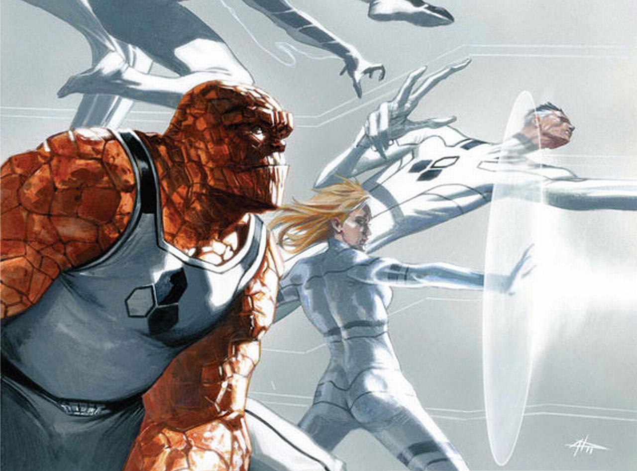 Fantastic Four from Marvel Comics HD Wallpaper