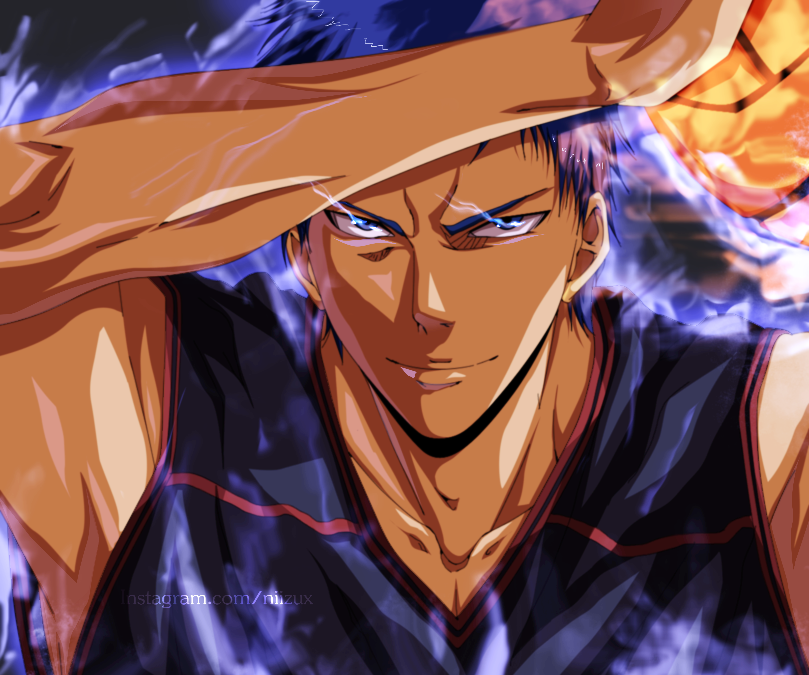 Daiki Aomine from Kuroko's Basketball HD Wallpaper