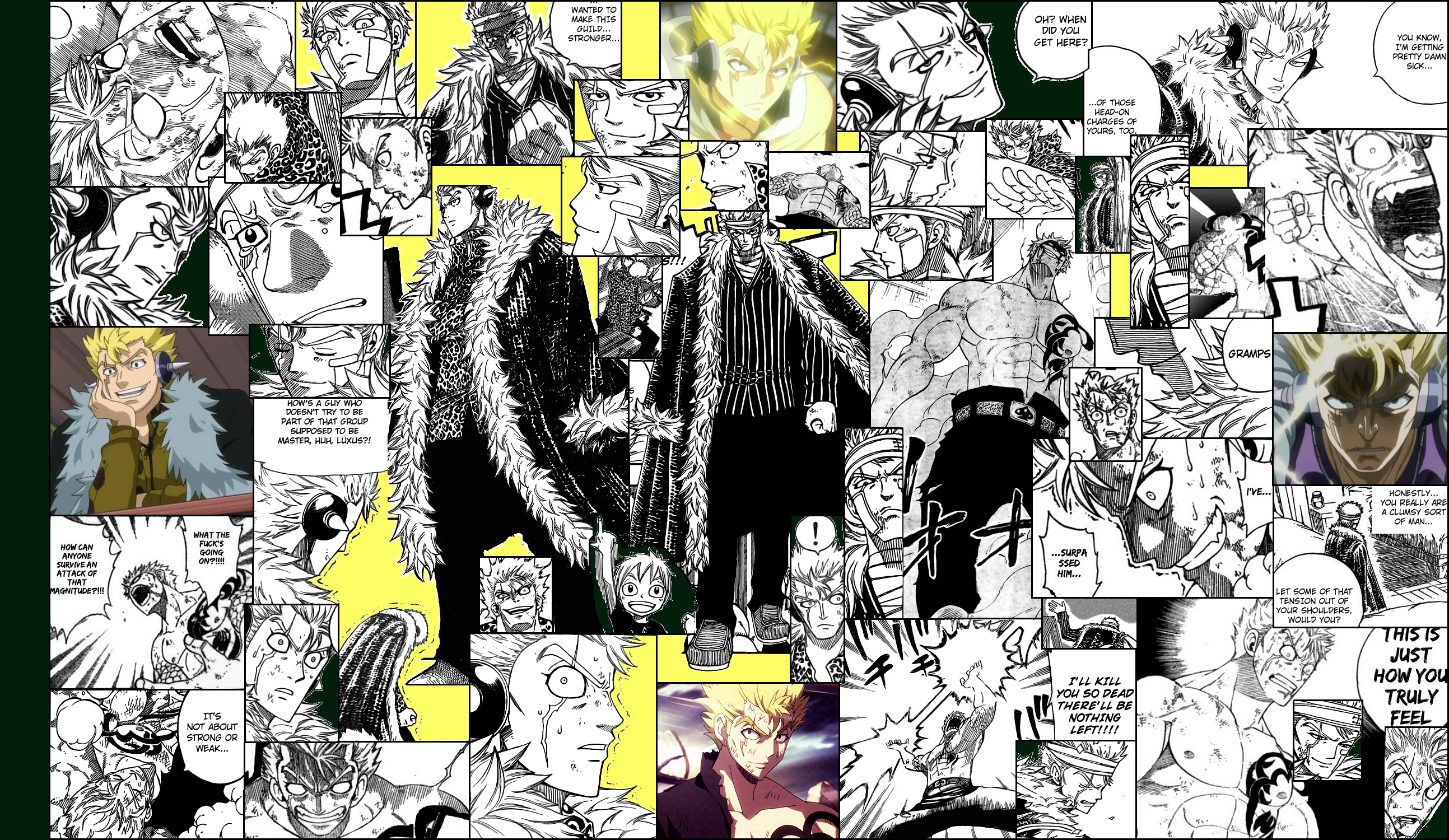 Laxus Dreyar from Fairy Tail HD Wallpaper