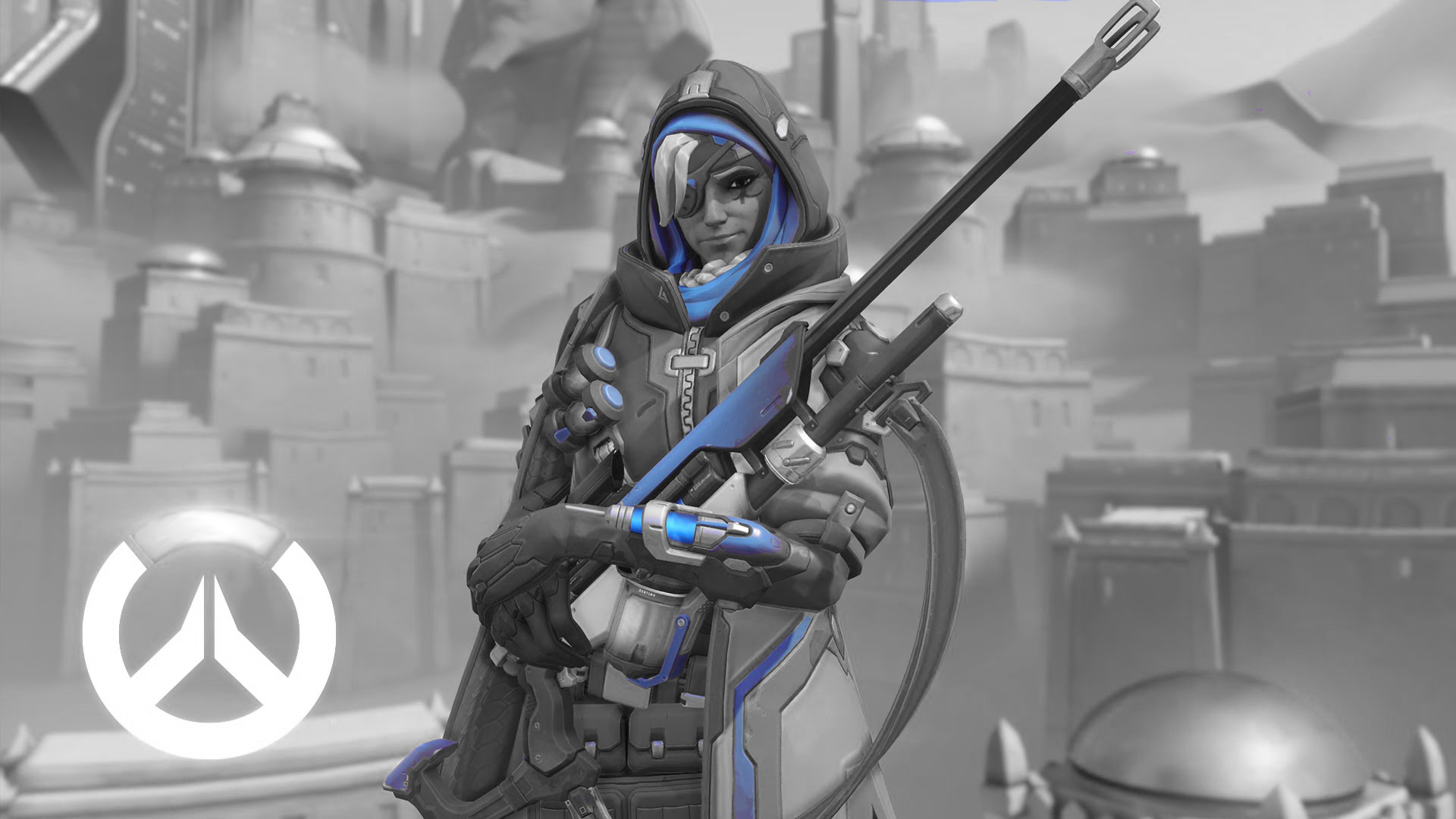 Ana from Overwatch HD Wallpaper