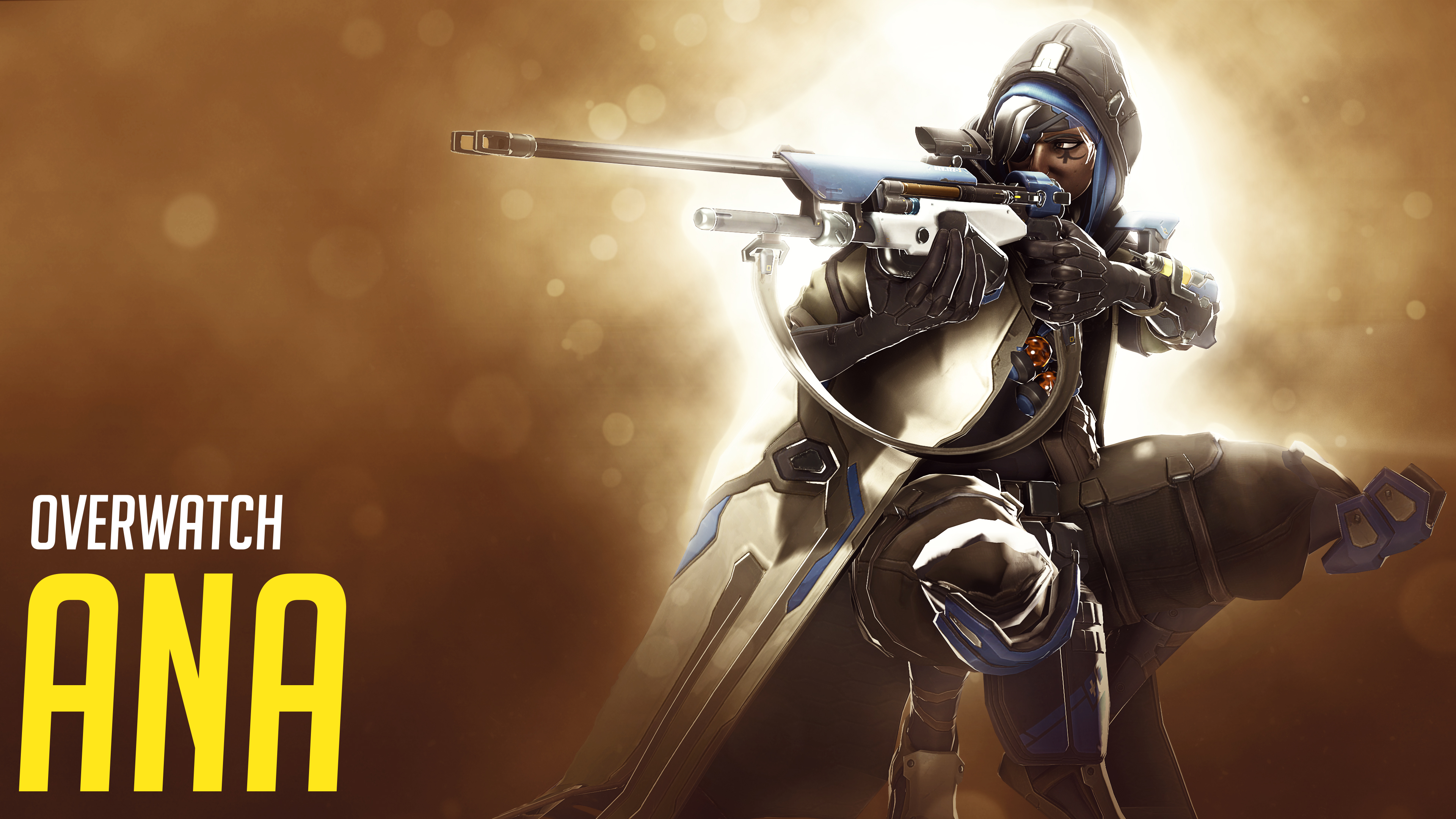 Ana from Overwatch HD Wallpaper