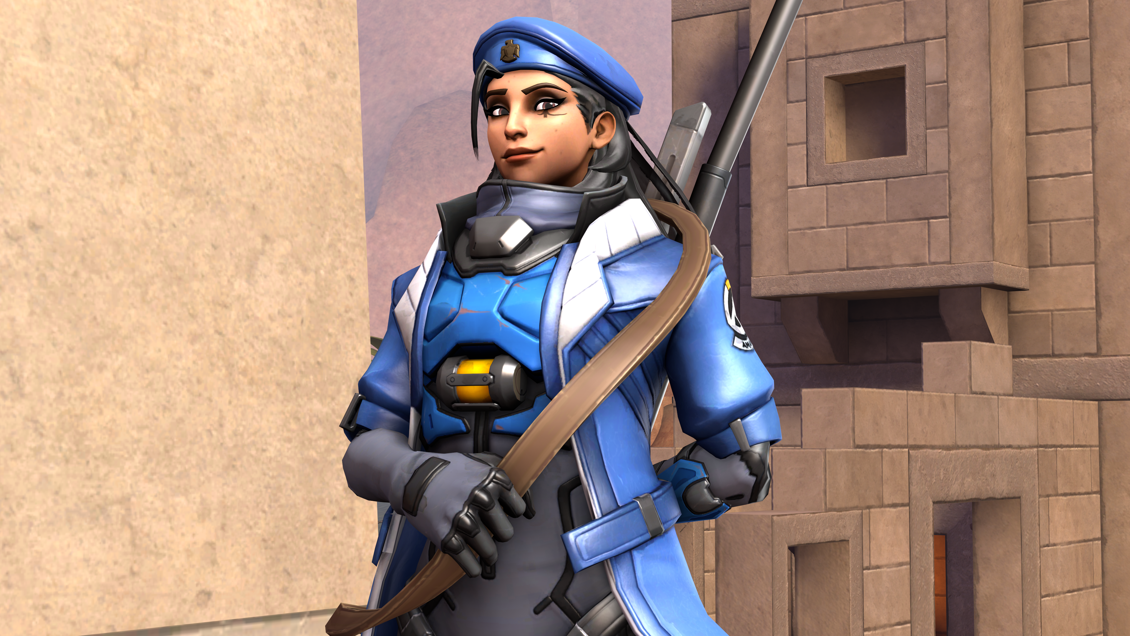 Ana from Overwatch HD Wallpaper