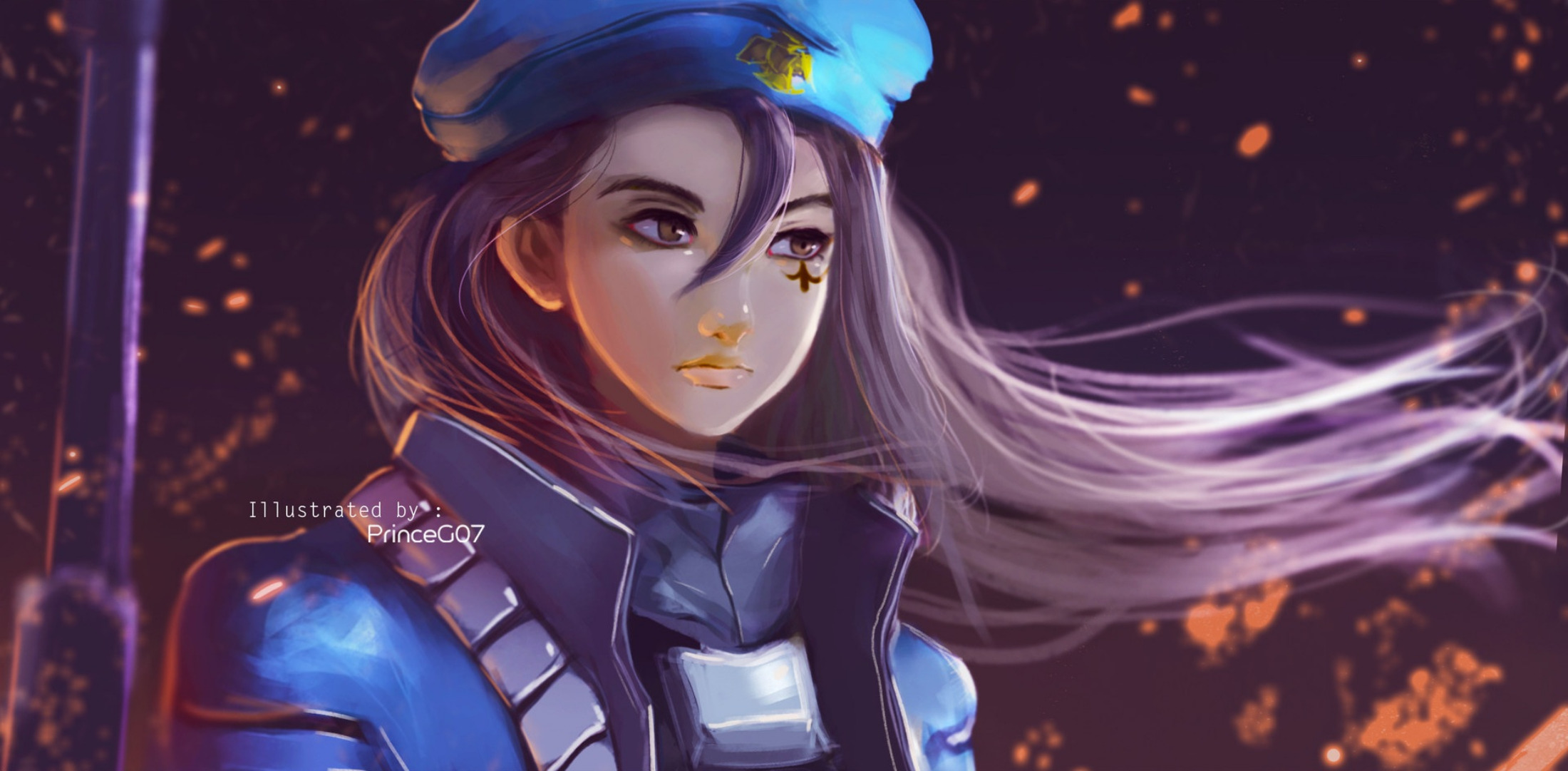 Ana from Overwatch HD Wallpaper