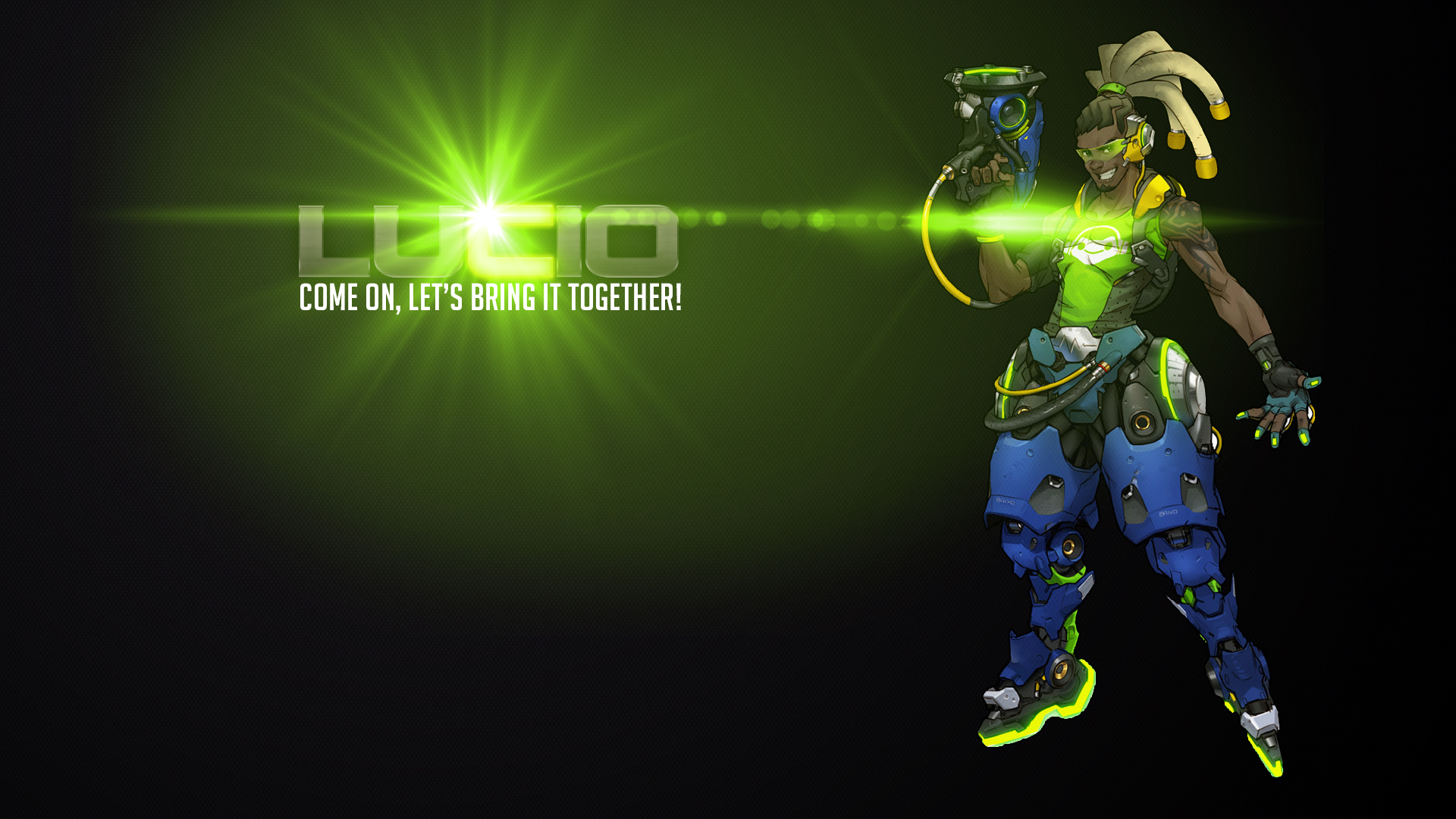 Lúcio from Overwatch HD Wallpaper