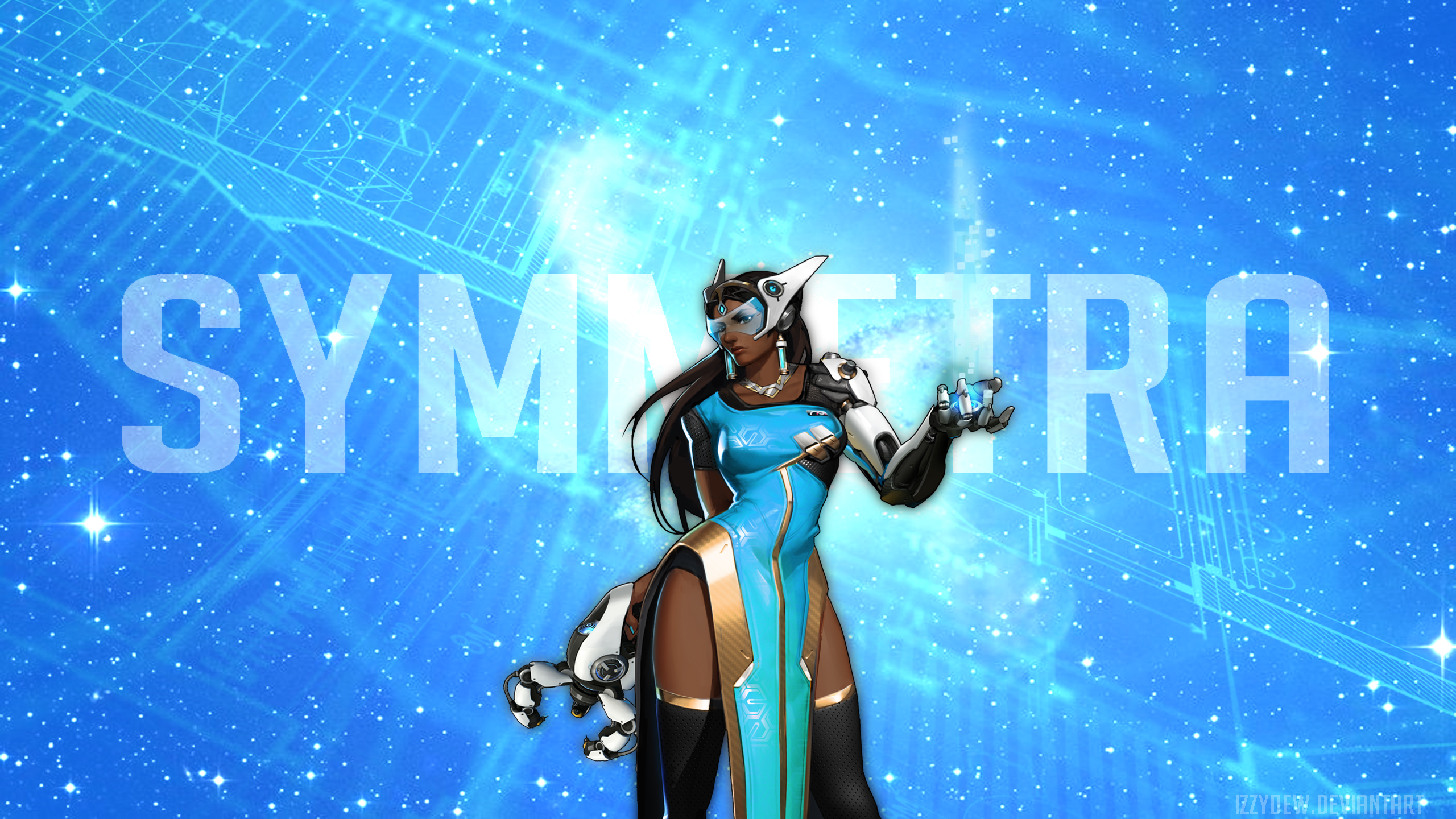 Symmetra from Overwatch HD Wallpaper