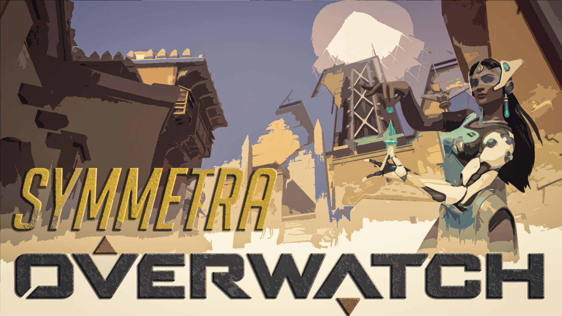 Symmetra from Overwatch HD Wallpaper