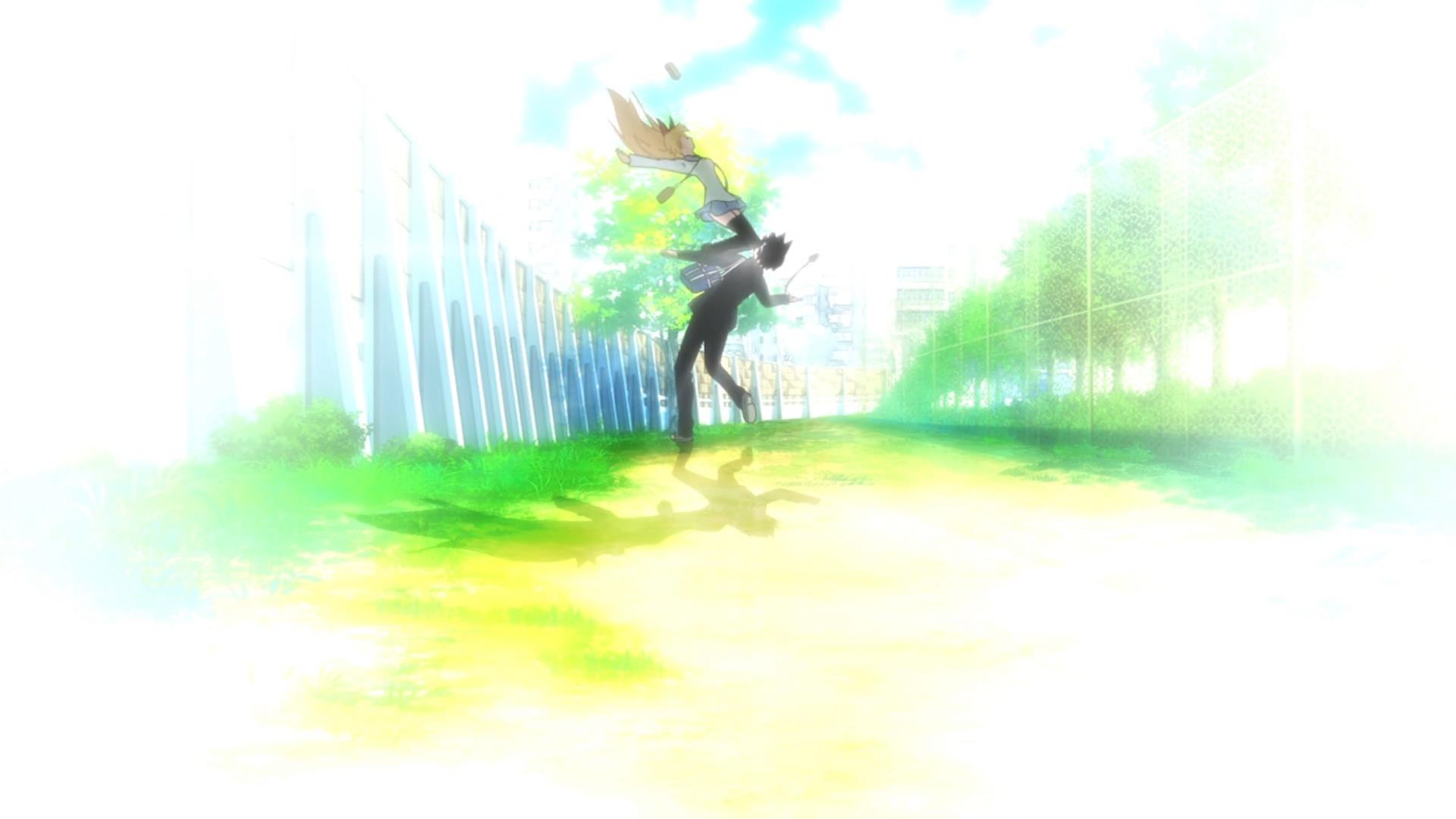 Raku Ichijō in motion HD Wallpaper