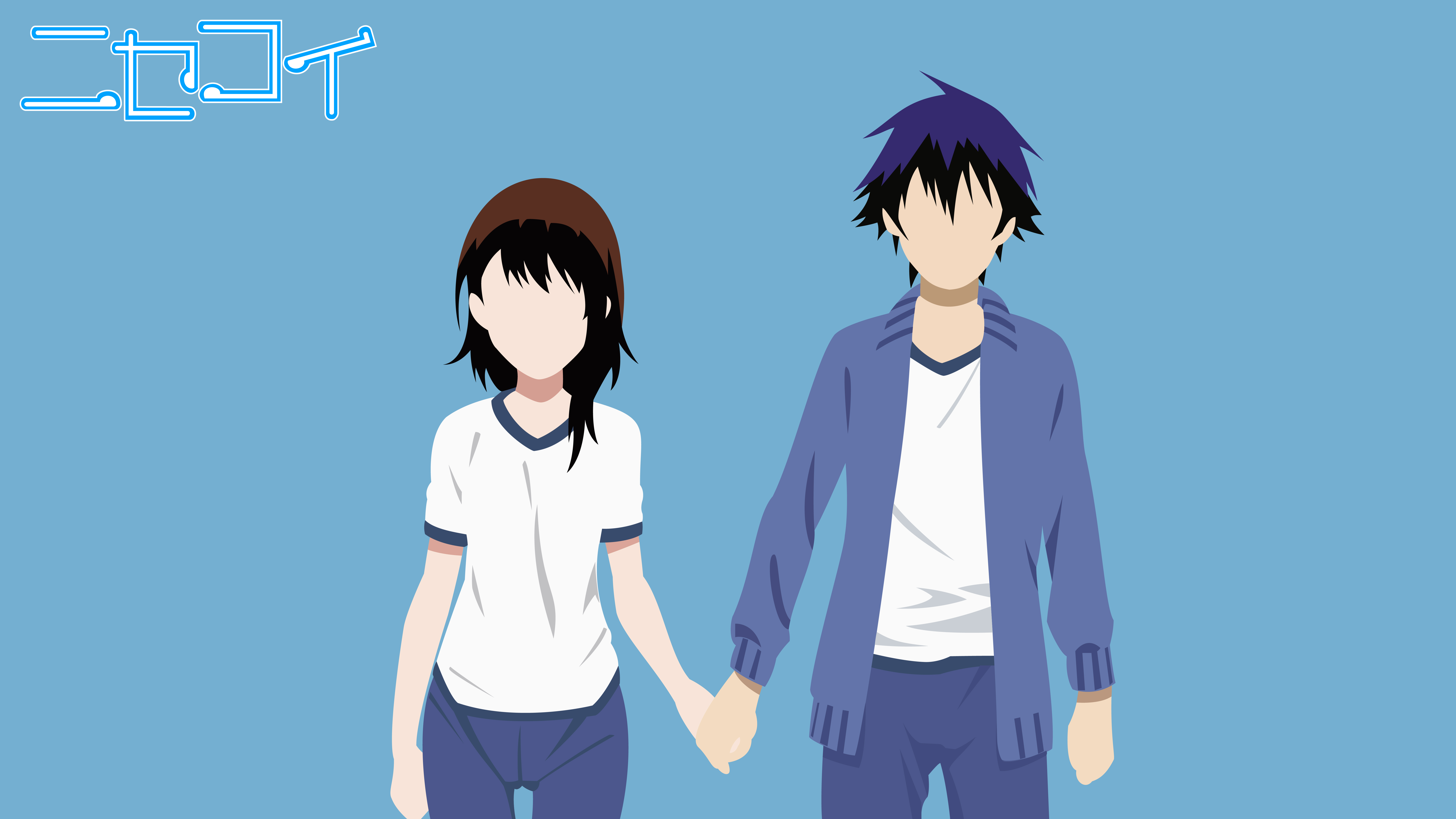 Nisekoi Raku Ichijō and Chitoge Kirisaki HD Wallpaper