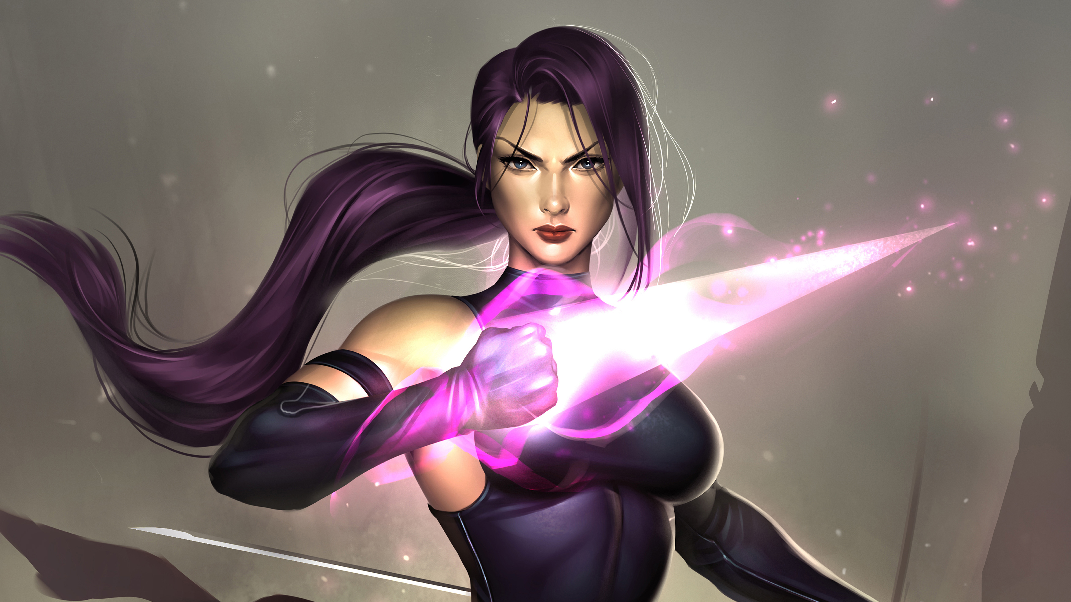 Psylocke from Marvel Comics HD Wallpaper