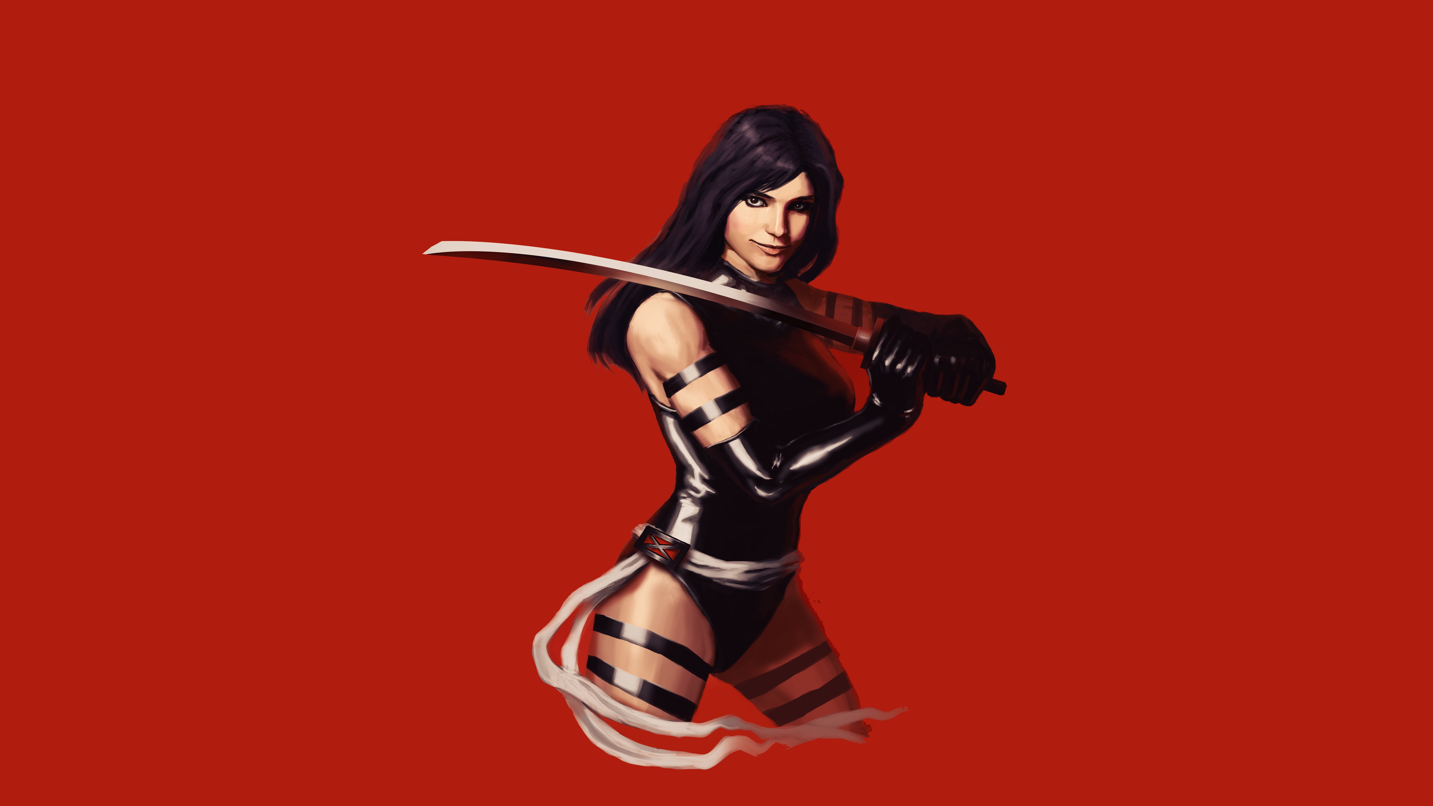 Psylocke from Marvel Comics HD Wallpaper
