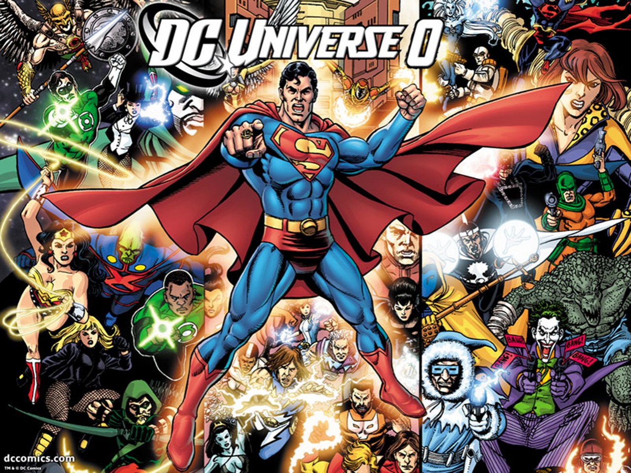 DC Universe 0 Superman and Justice League HD Wallpaper