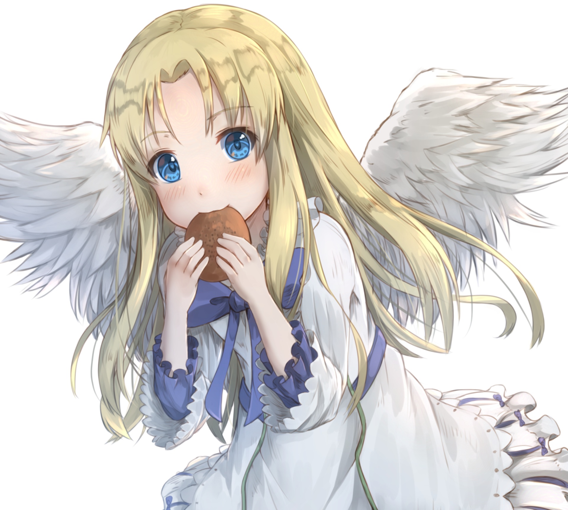 Filo from The Rising of The Shield Hero eating HD Wallpaper