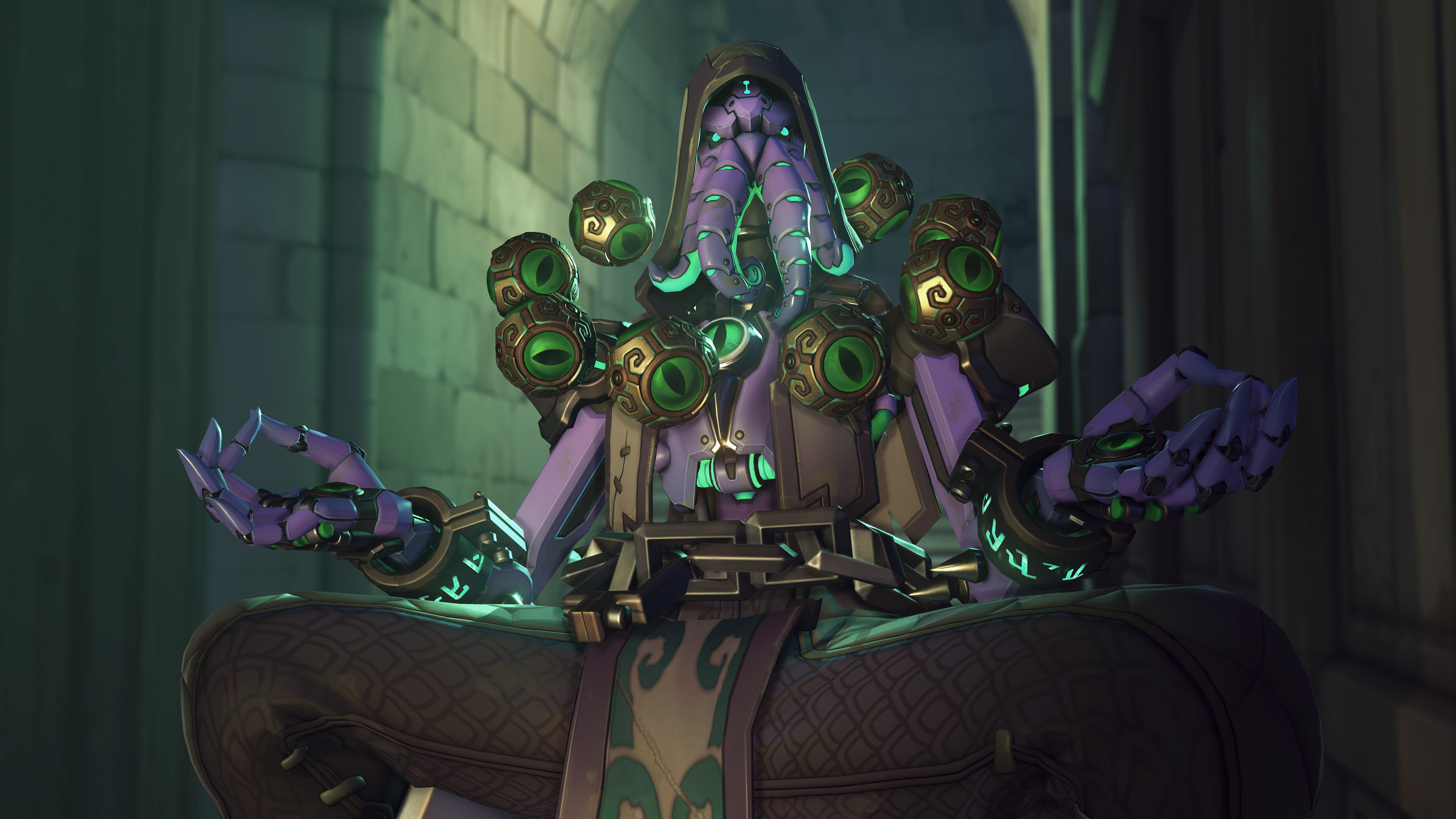Zenyatta from Overwatch HD Wallpaper