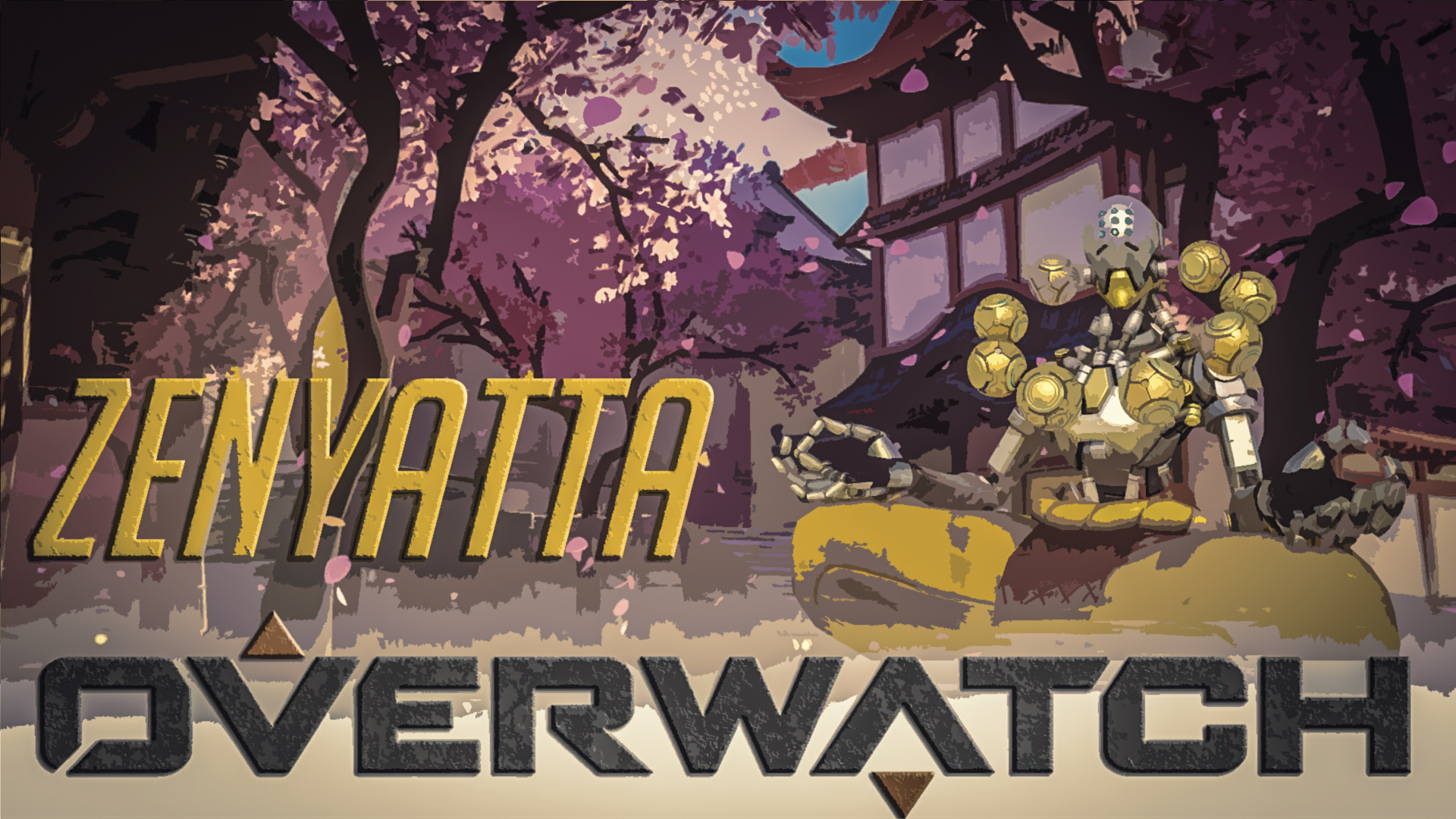 Zenyatta from Overwatch HD Wallpaper