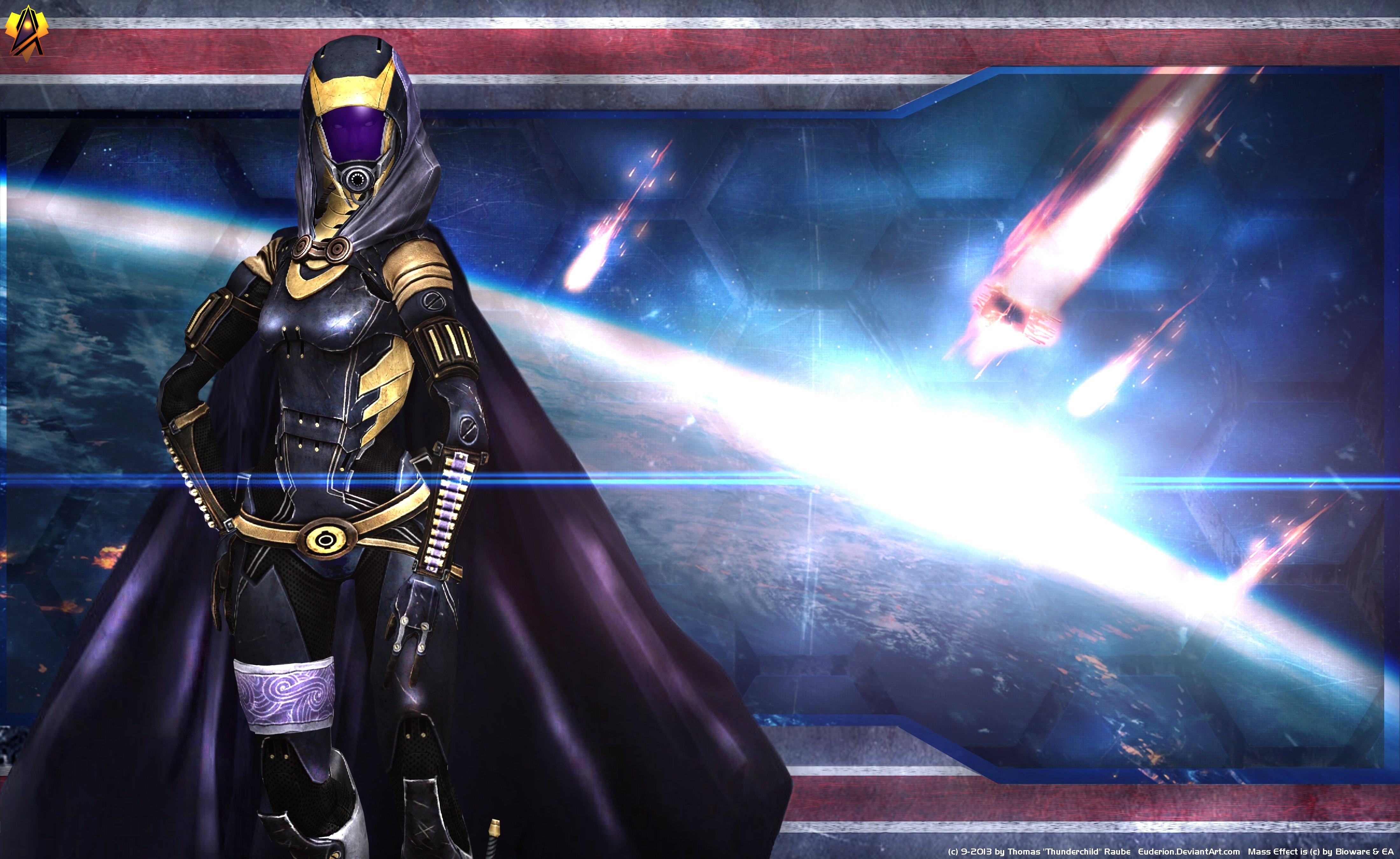 Tali Zorah from Mass Effect HD Wallpaper