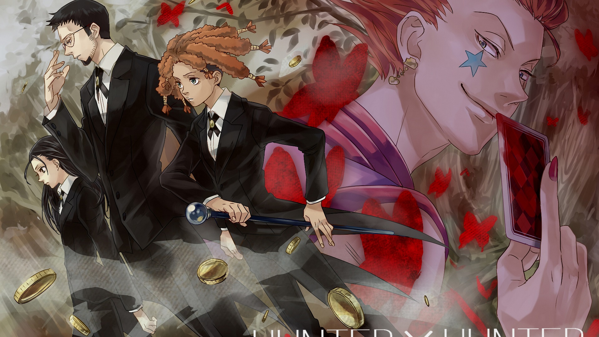 Hisoka and others from Hunter x Hunter HD Wallpaper