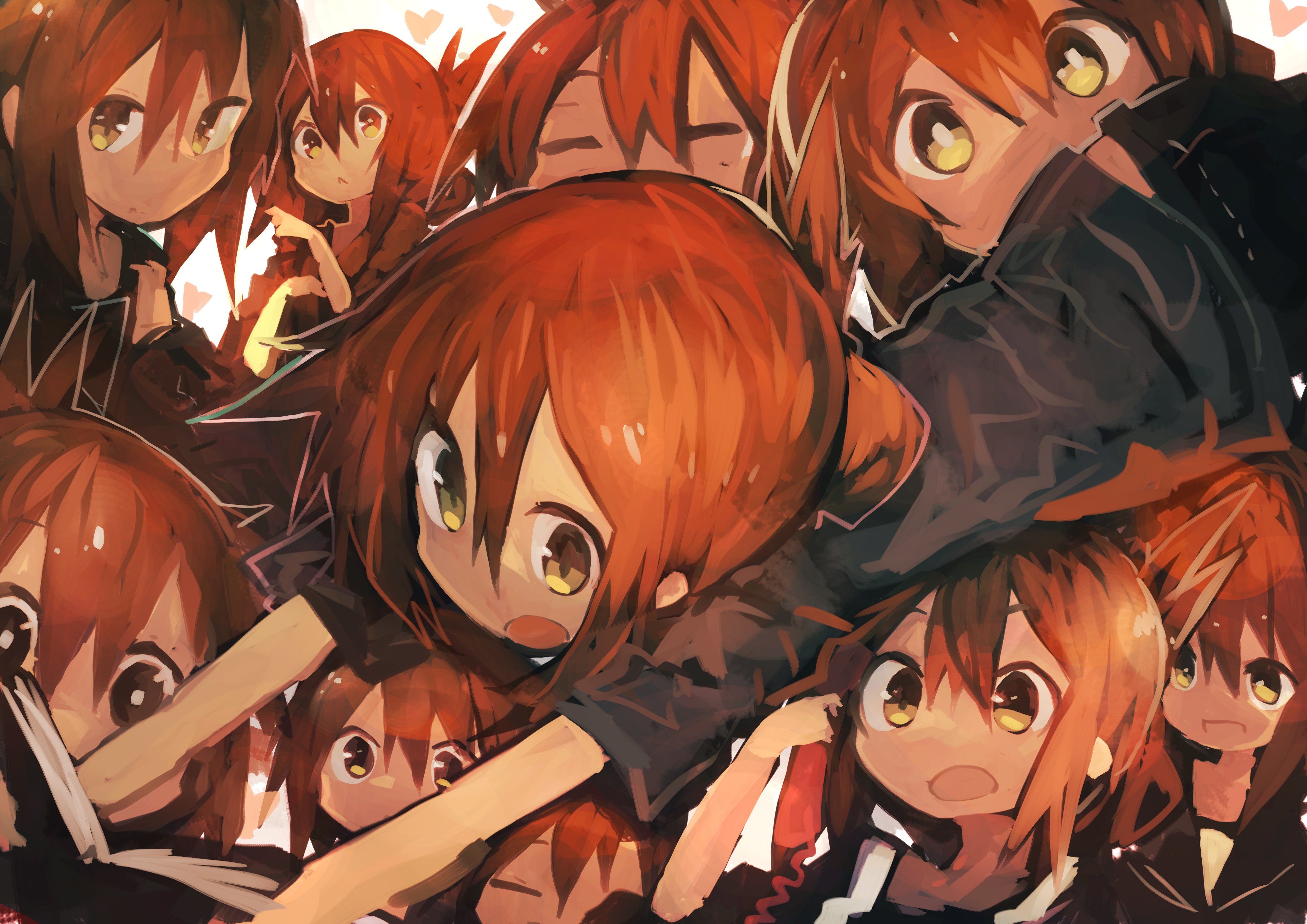 Multiple Inazuma characters from Kantai Collection HD Wallpaper