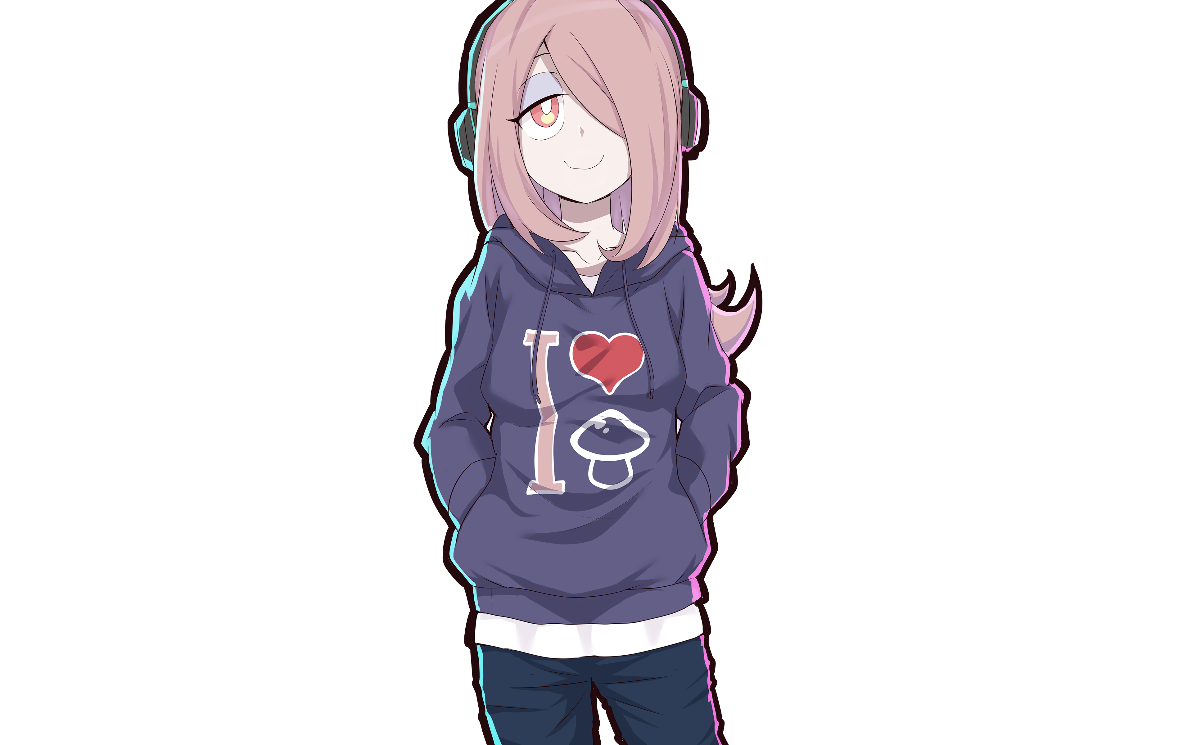 Sucy Manbavaran from Little Witch Academia HD Wallpaper
