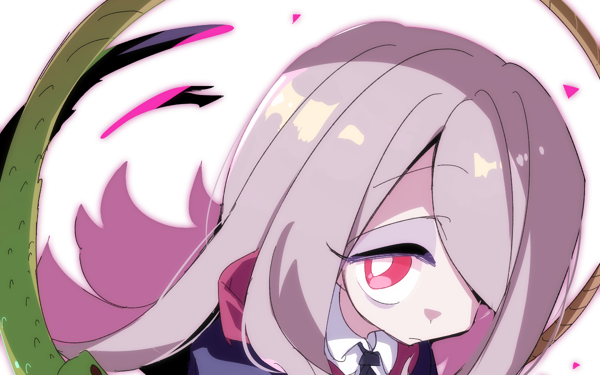 Sucy Manbavaran from Little Witch Academia HD Wallpaper