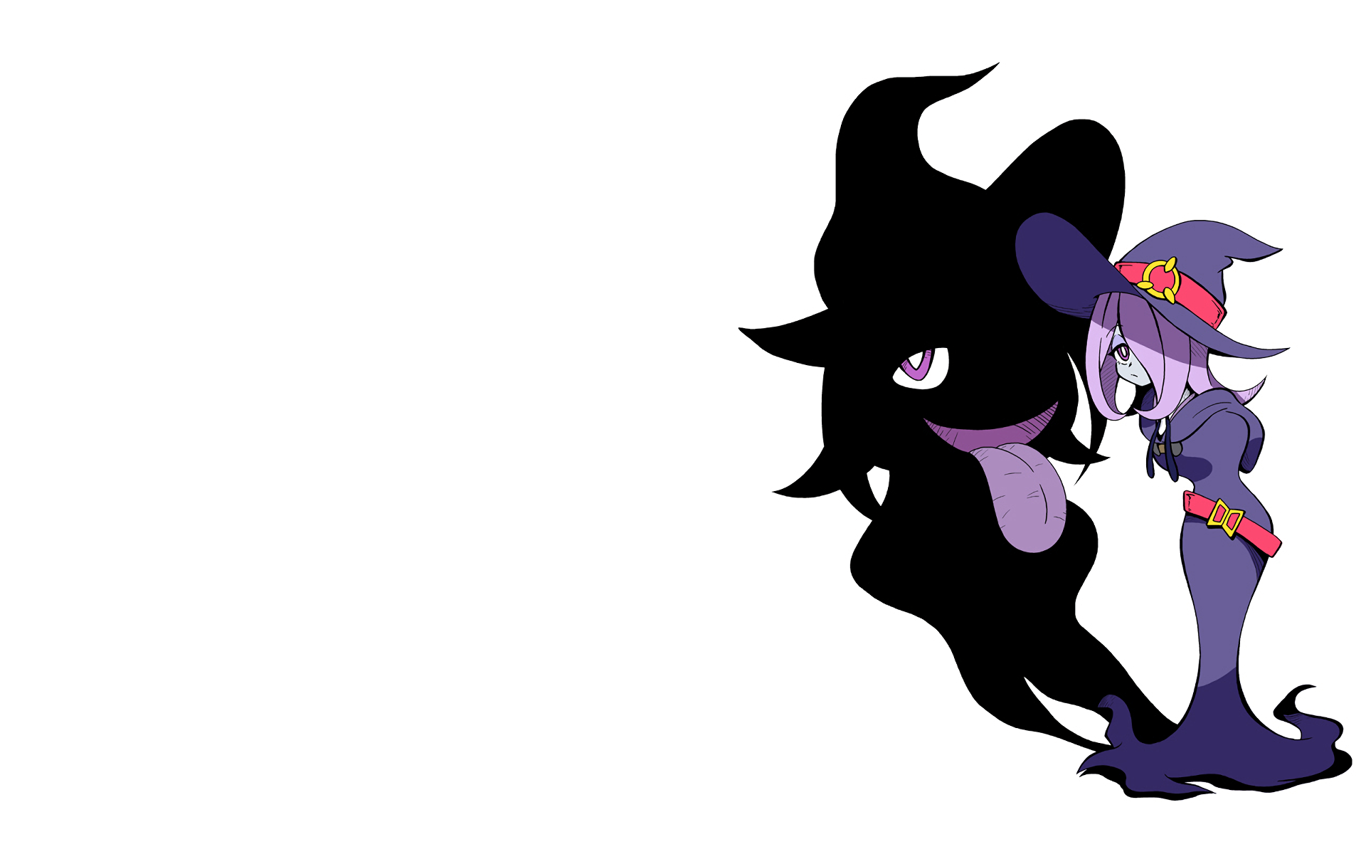 Sucy Manbavaran and a shadow creature HD Wallpaper