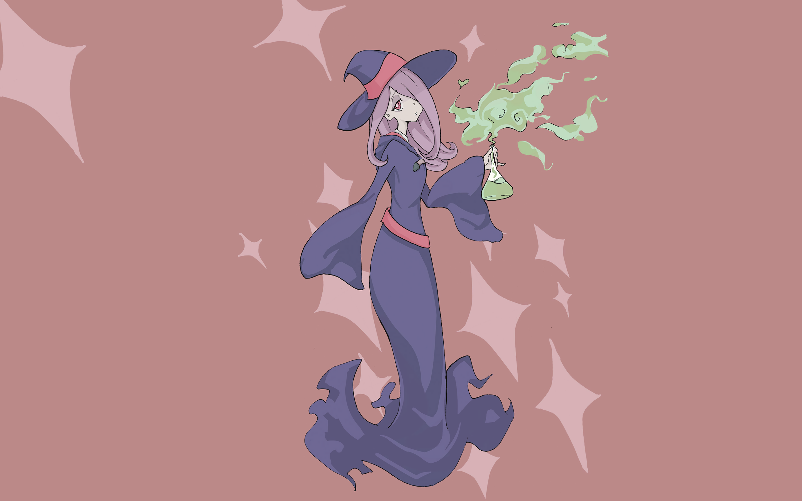 Sucy Manbavaran from Little Witch Academia HD Wallpaper