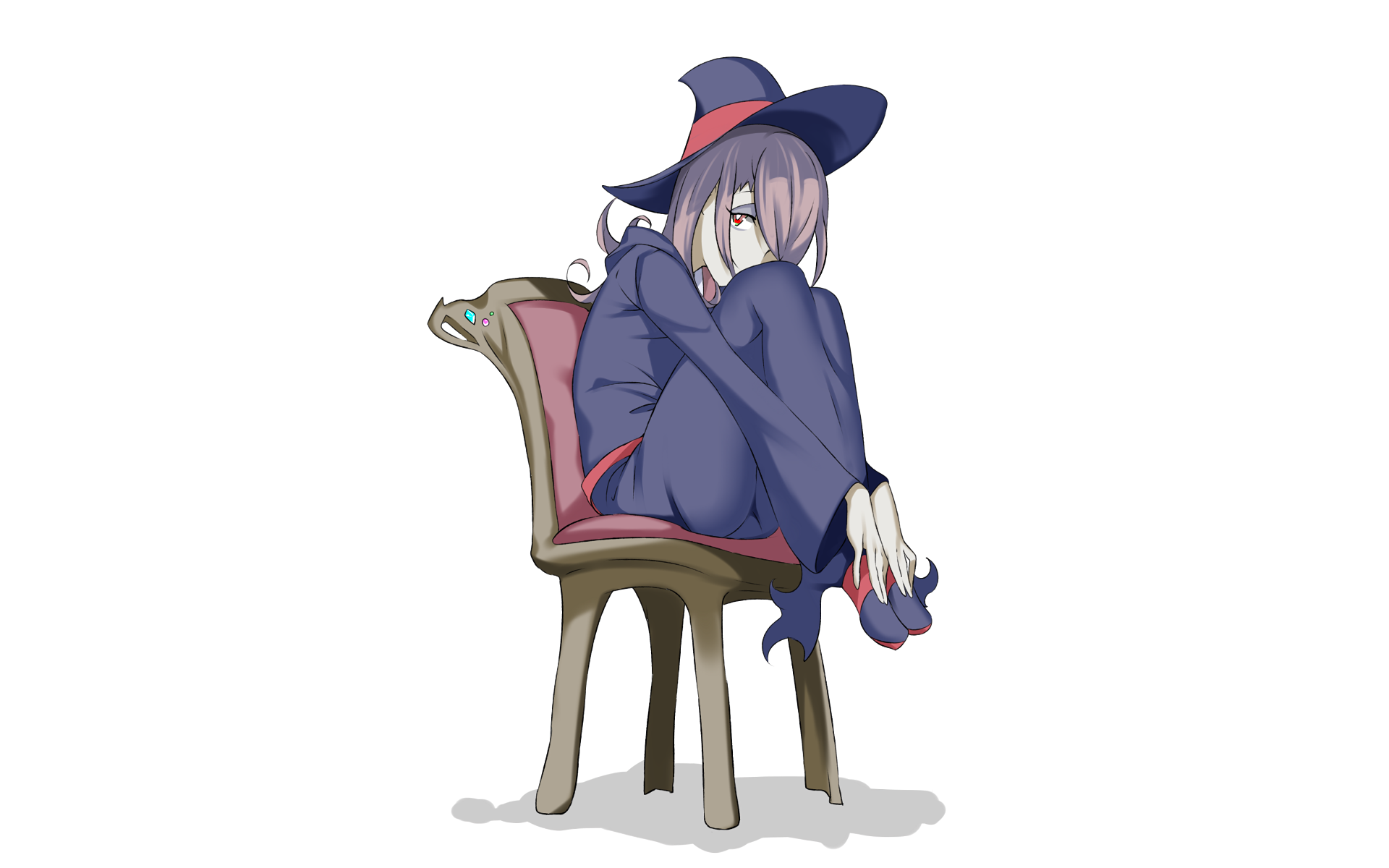 Sucy Manbavaran sitting on a chair HD Wallpaper