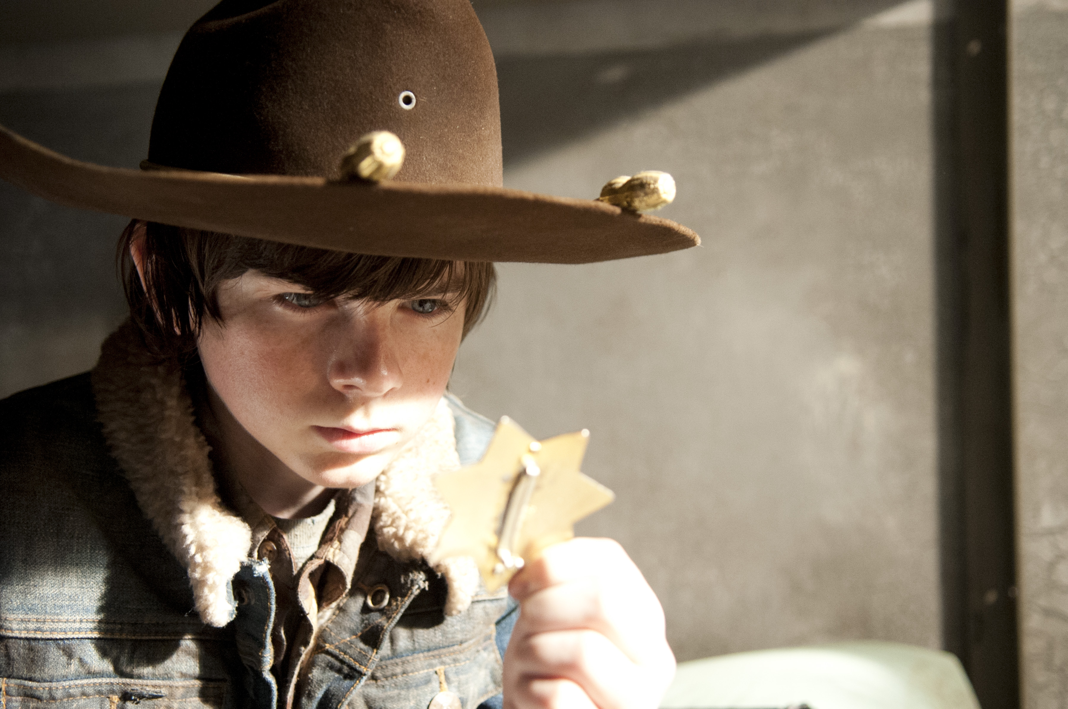 Carl Grimes from The Walking Dead HD Wallpaper
