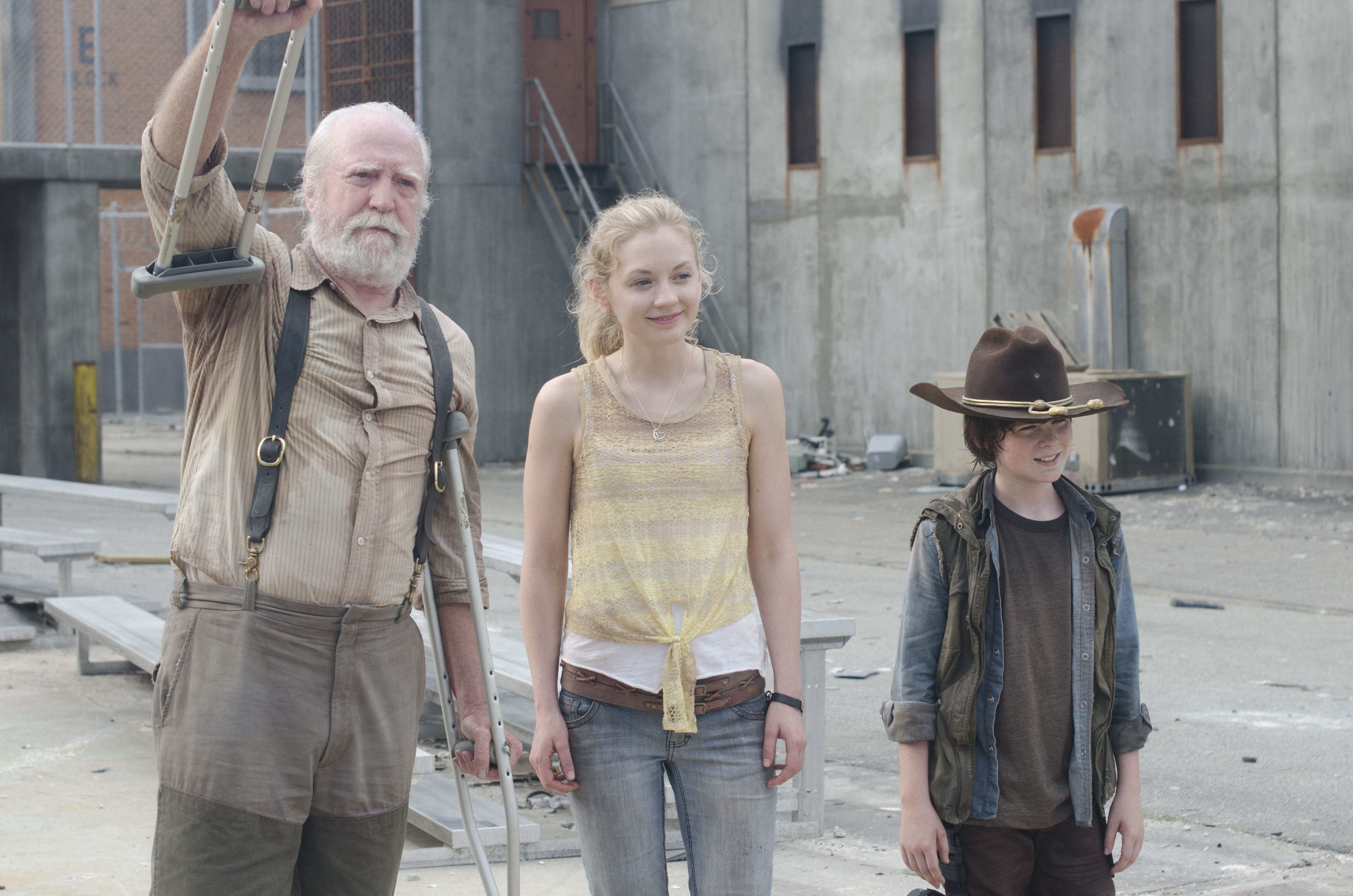 The Walking Dead: Carl Grimes HD Wallpaper