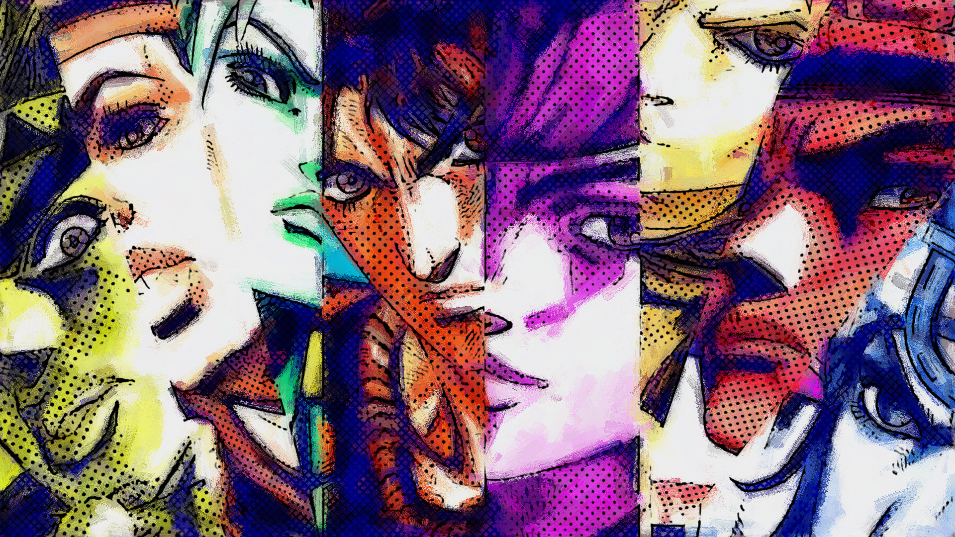 Joseph Joestar from JoJo's Bizarre Adventure HD Wallpaper