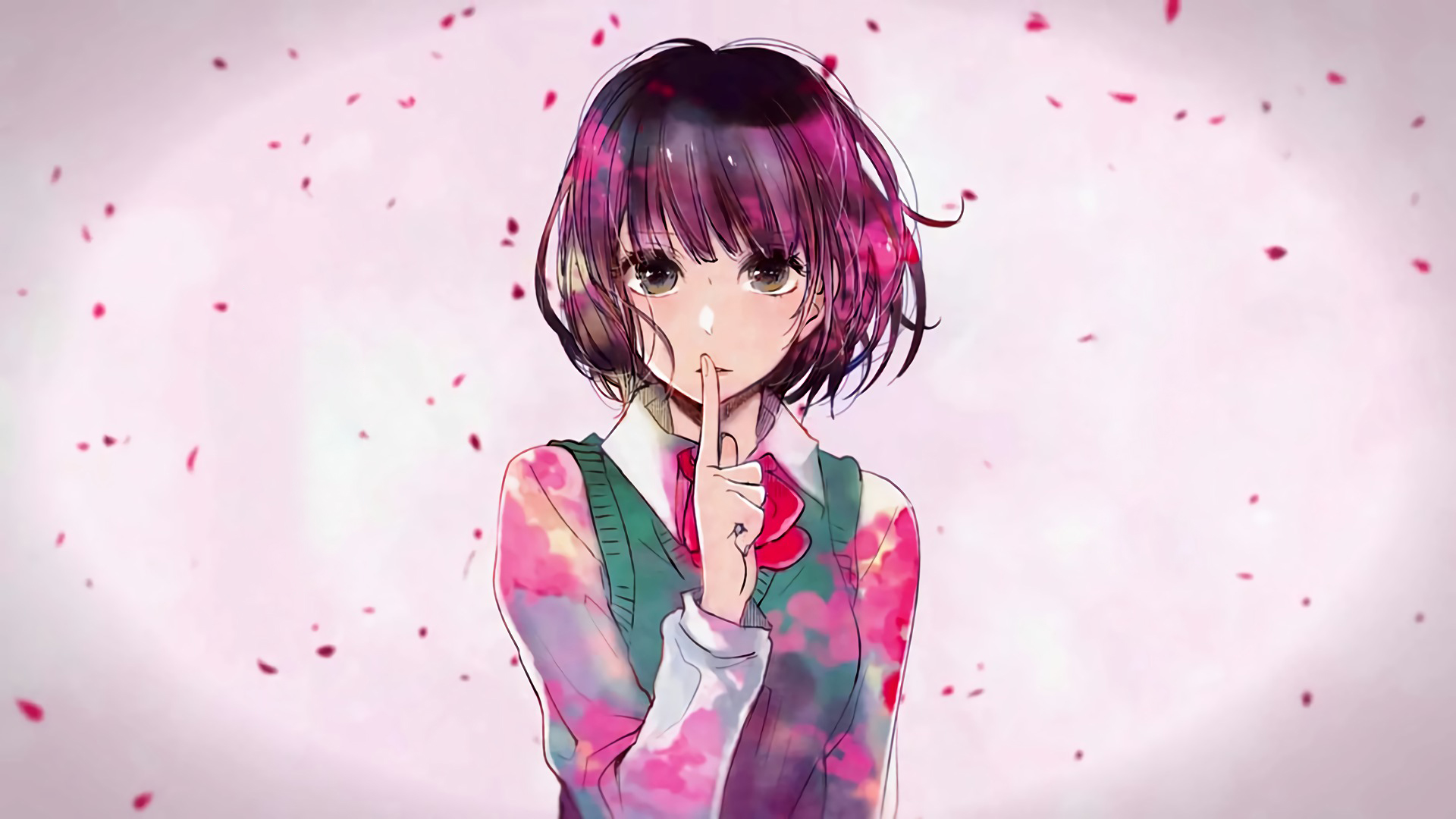 Hanabi Yasuraoka from Scum's Wish HD Wallpaper
