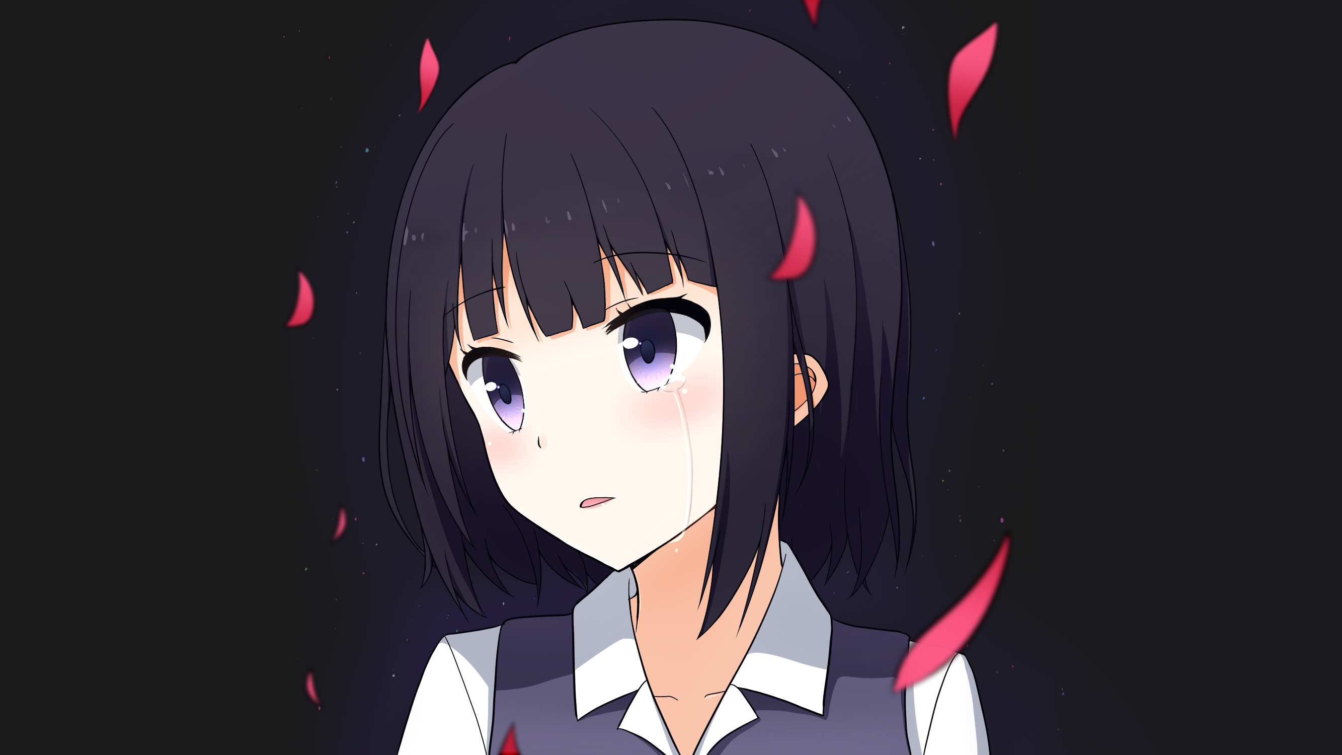 Hanabi Yasuraoka from Scum's Wish HD Wallpaper