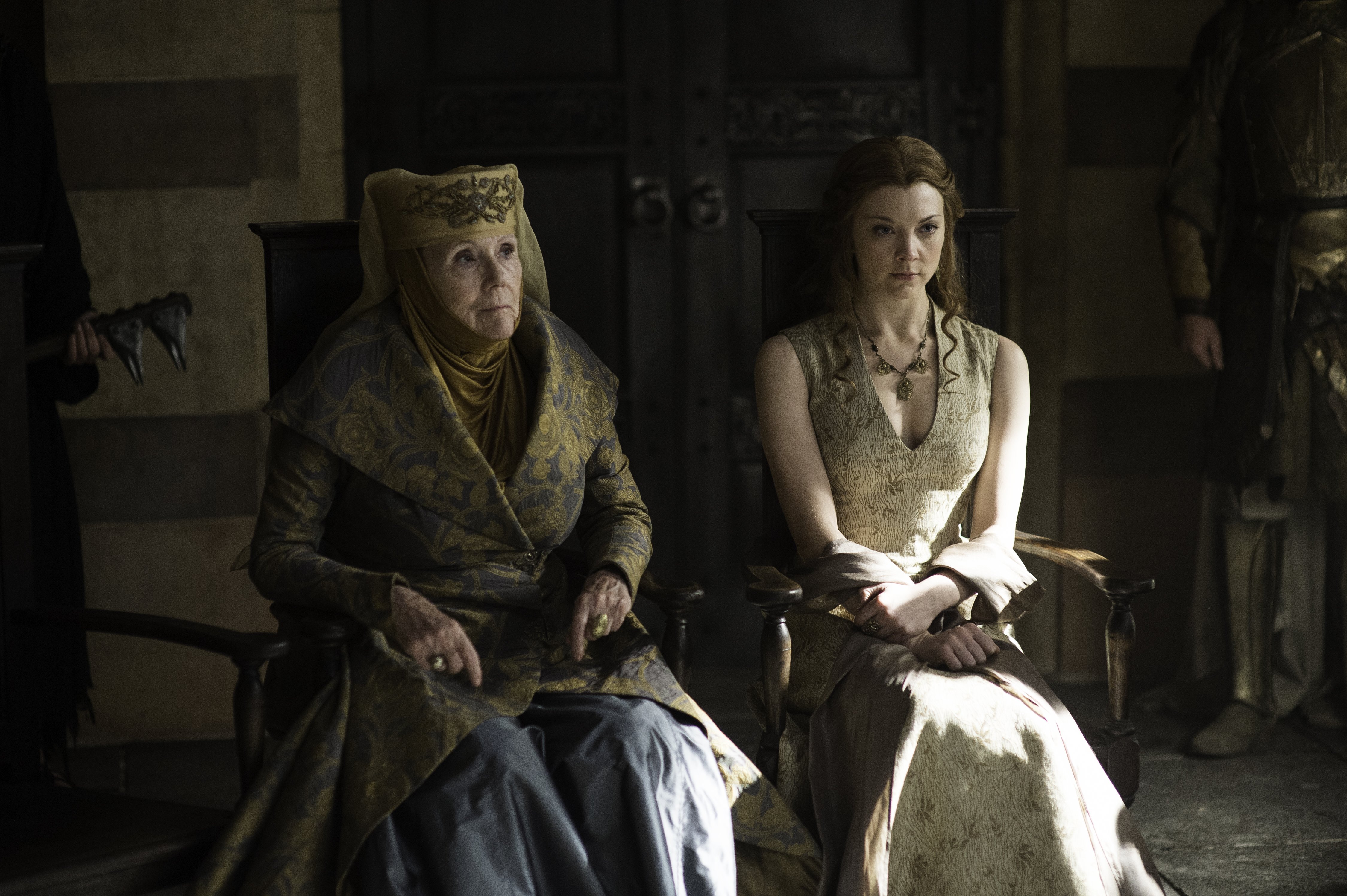 Olenna Tyrell and Margaery Tyrell from Game of Thrones HD Wallpaper