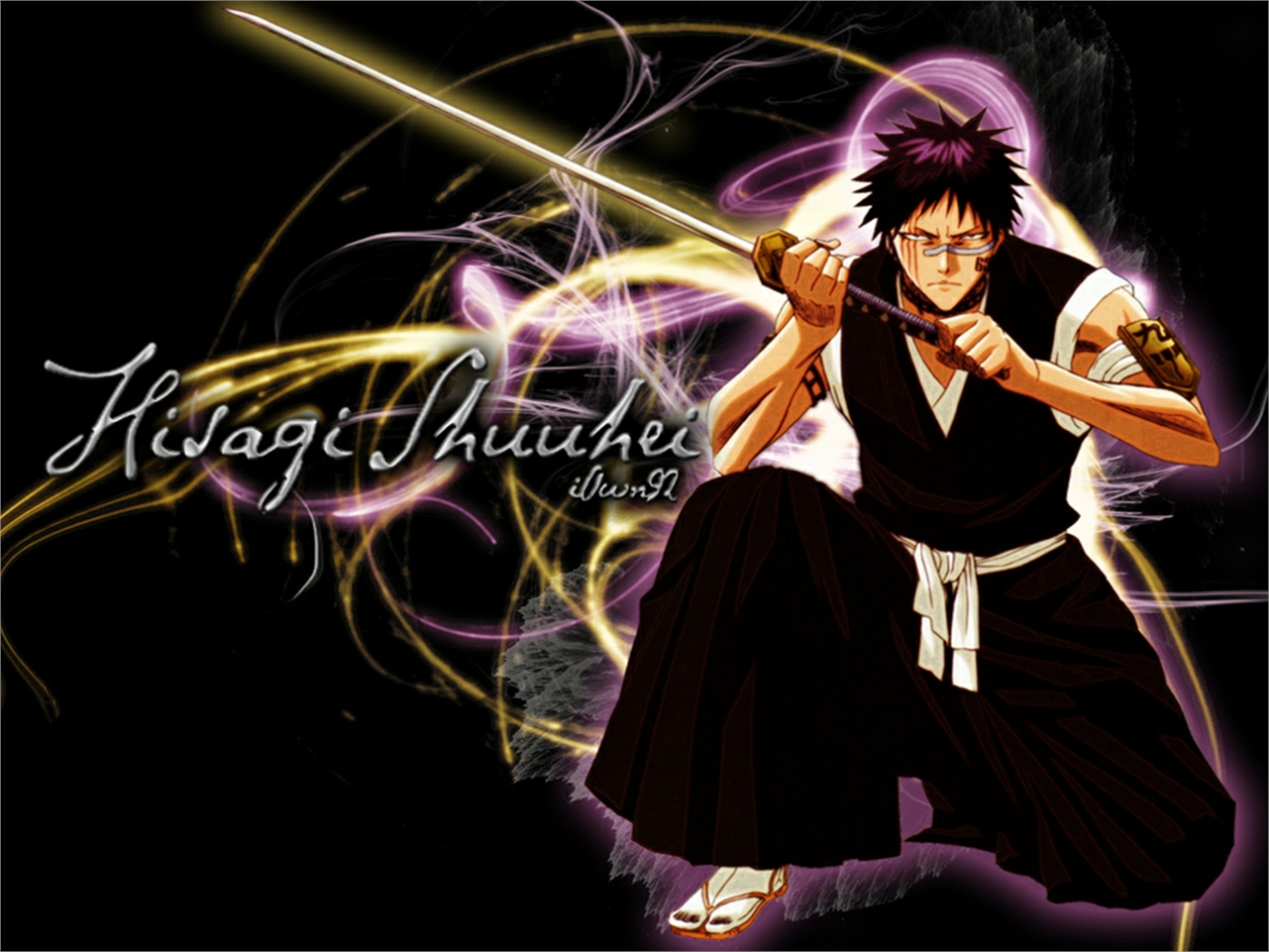 Hisagi Shūhei from Bleach HD Wallpaper