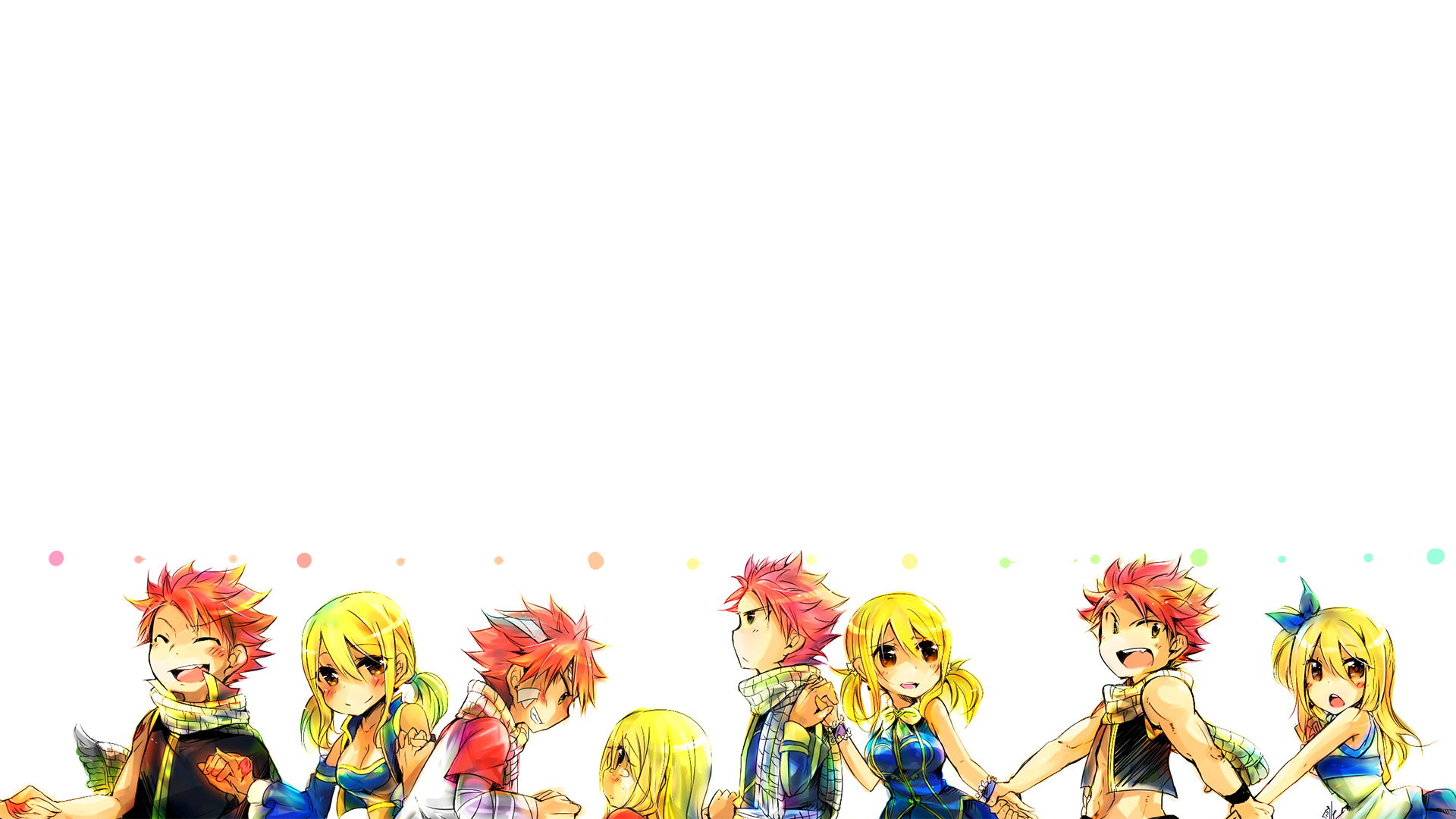 Natsu and Lucy from Fairy Tail HD Wallpaper
