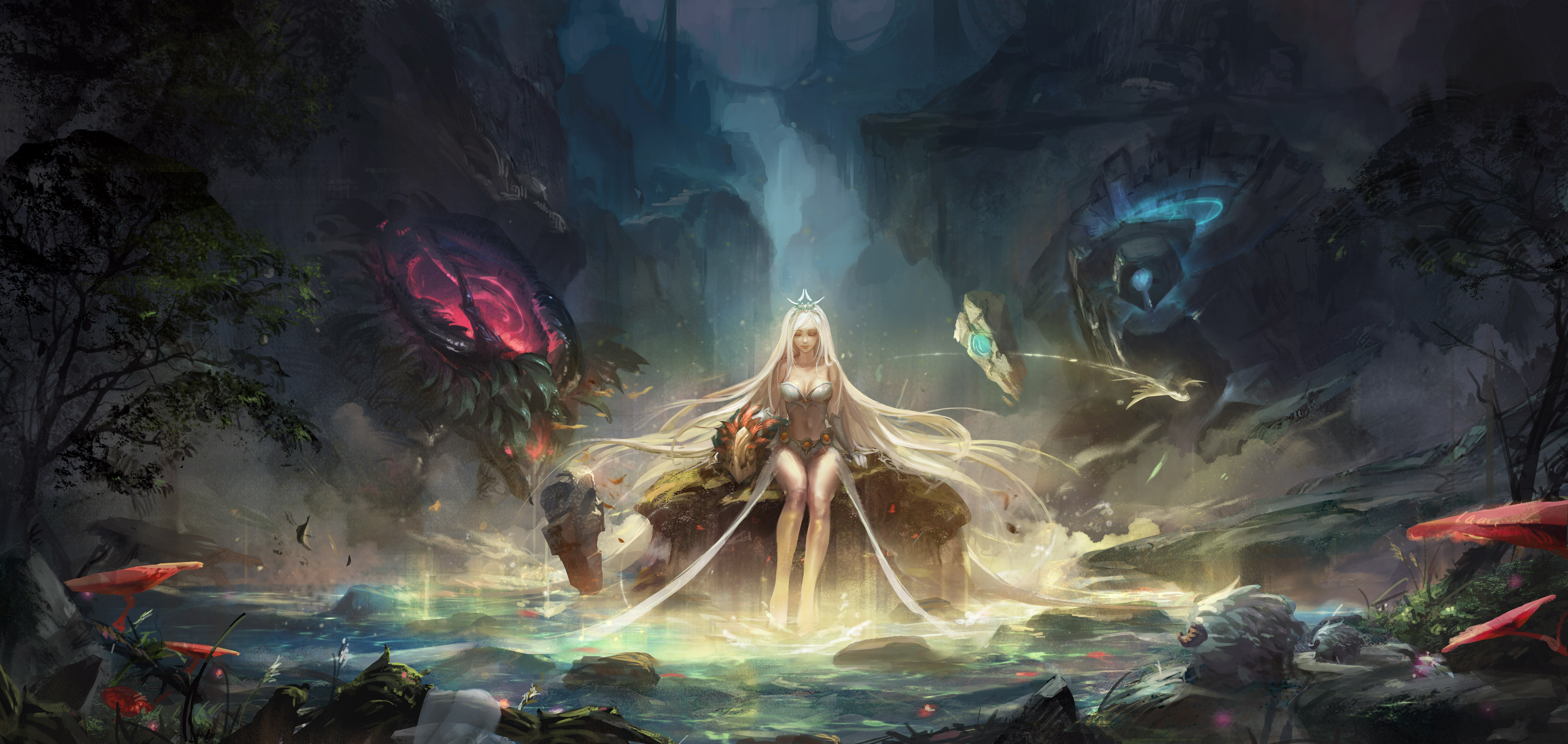 Janna from League of Legends HD Wallpaper