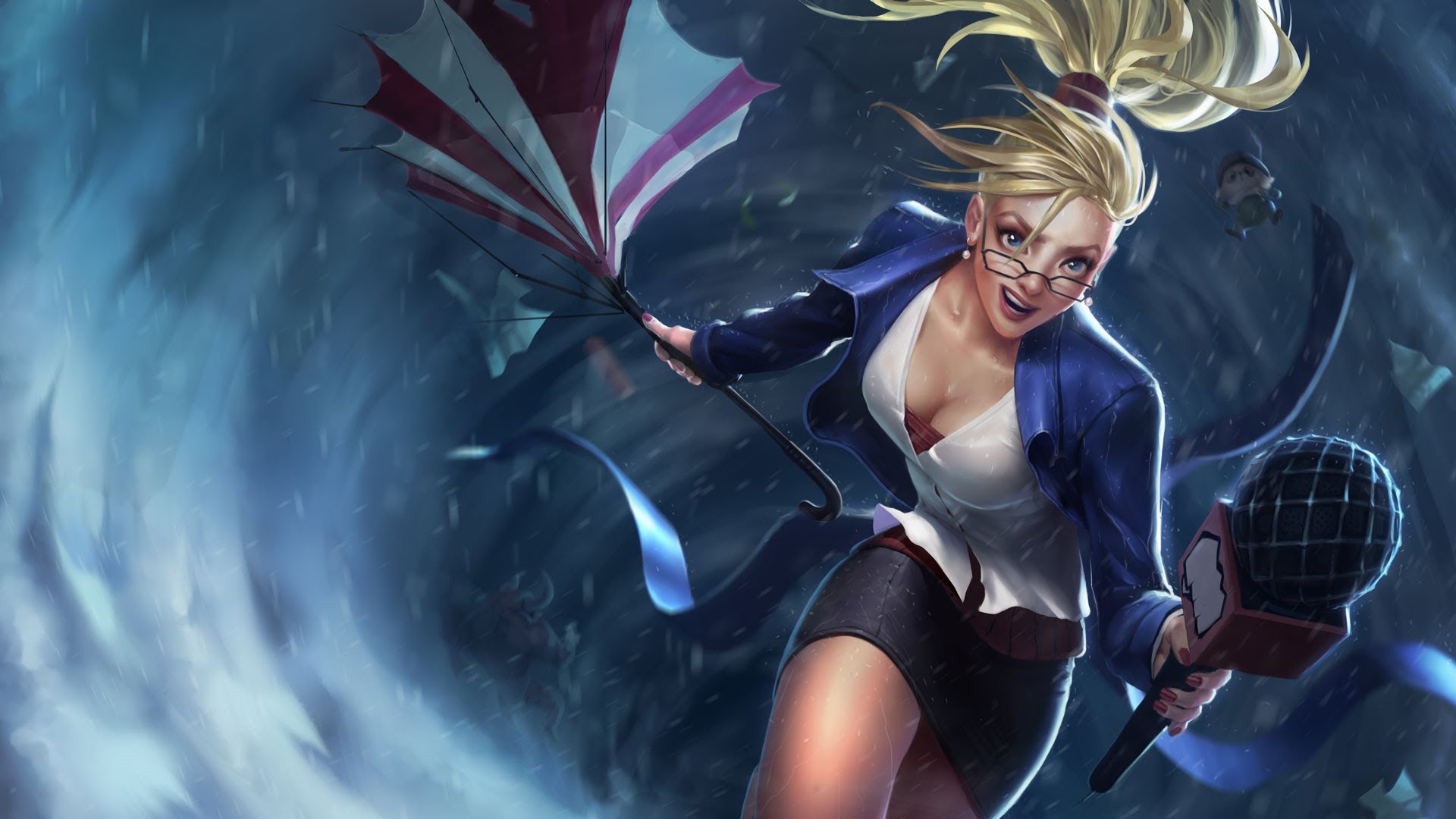 Janna from League of Legends HD Wallpaper
