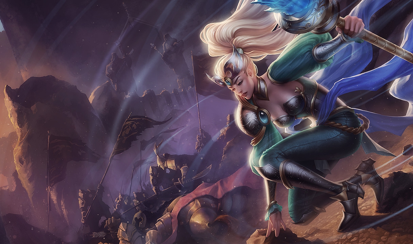 Janna from League of Legends HD Wallpaper