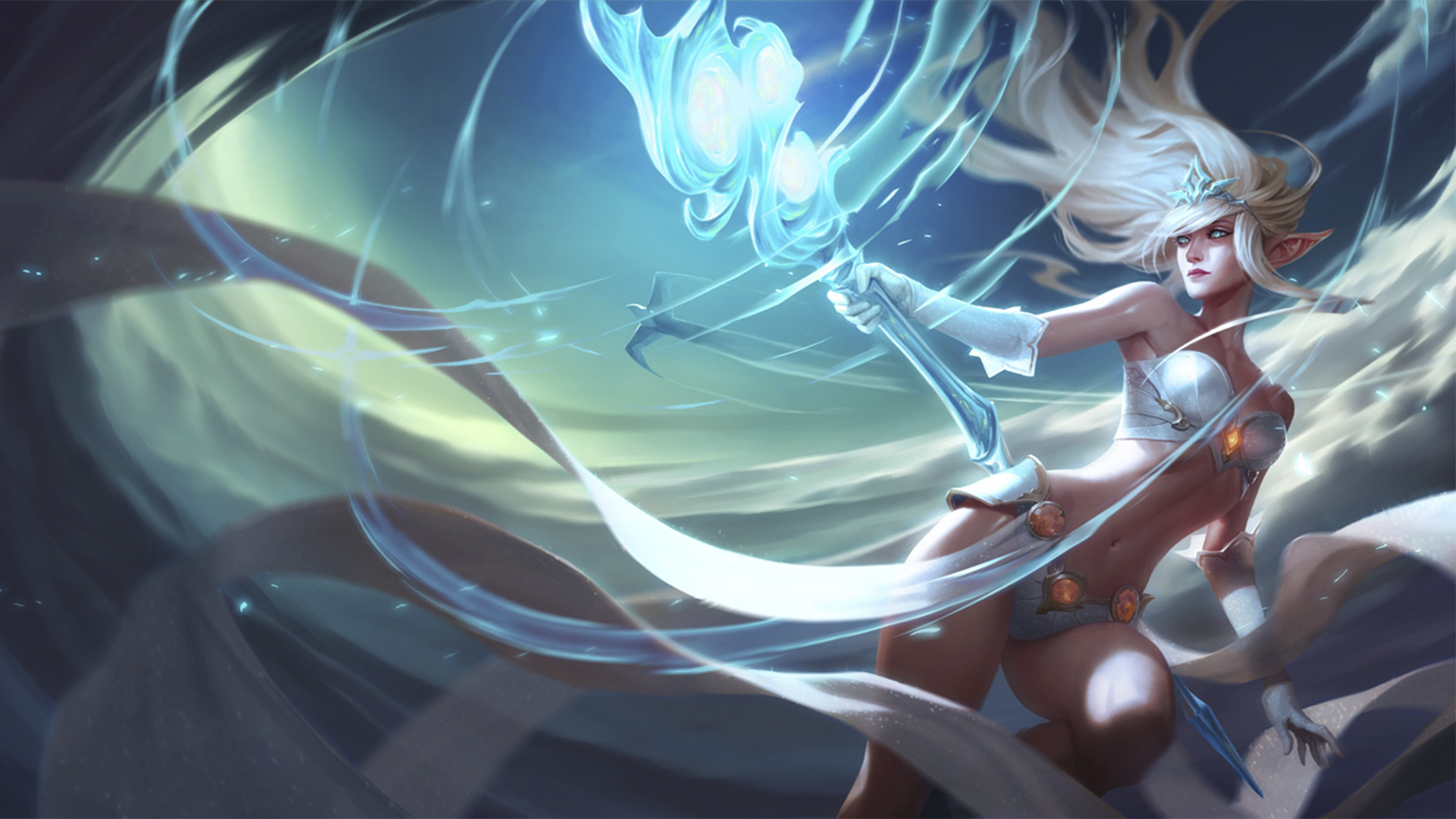 Janna from League of Legends HD Wallpaper
