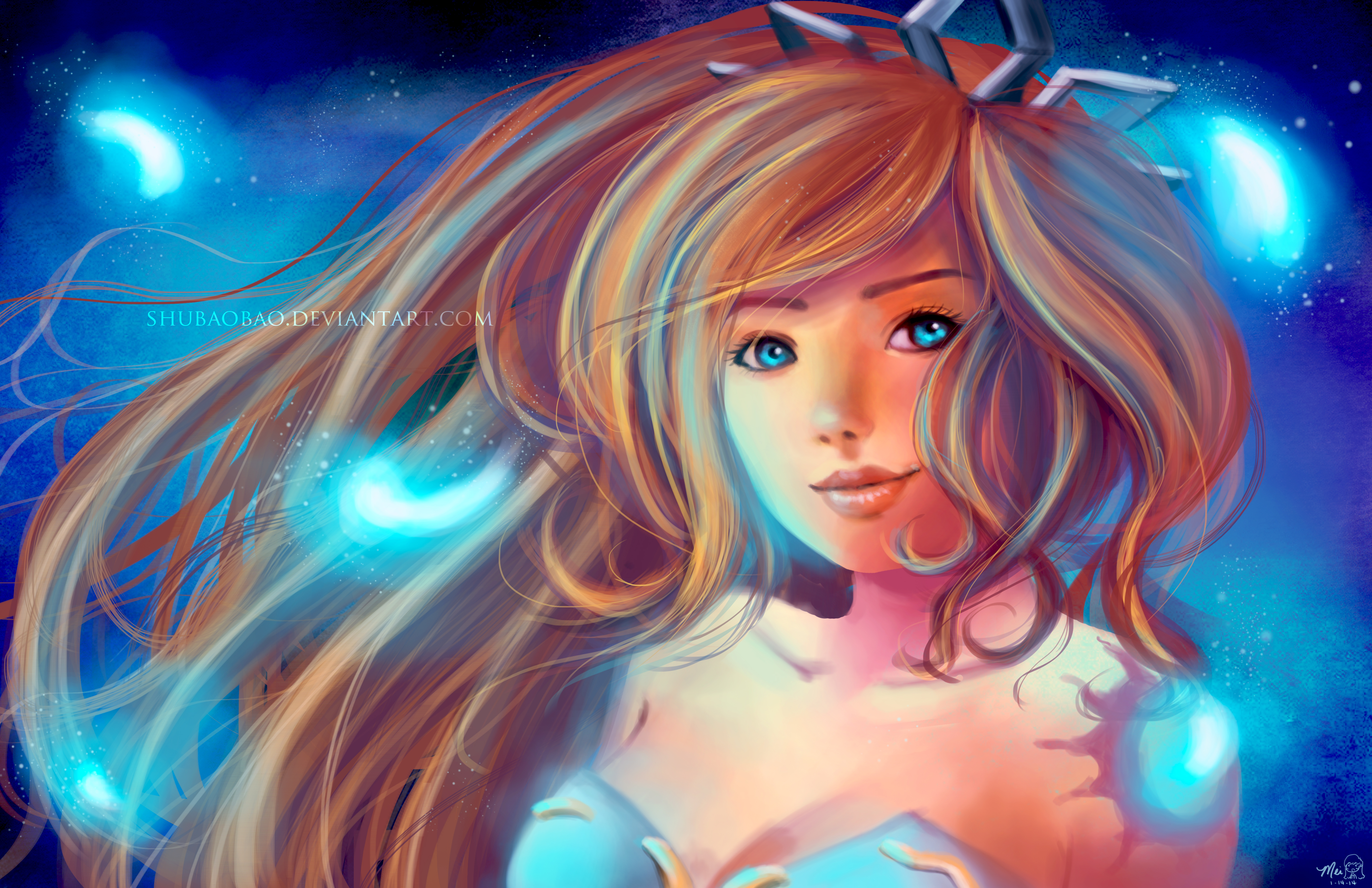 Janna from League of Legends HD Wallpaper